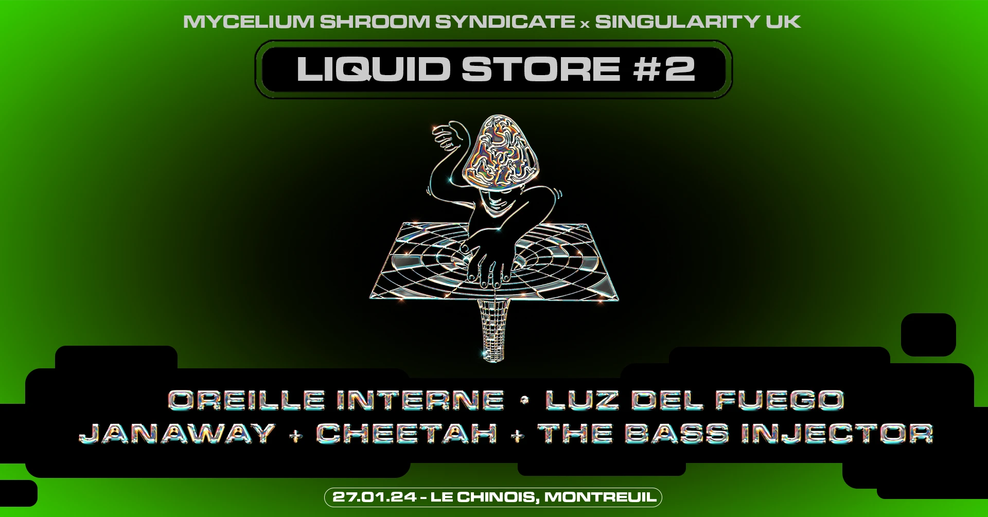 Liquid Store #2: Oreille Interne, Cheetah B2b Janaway B2b... Cover