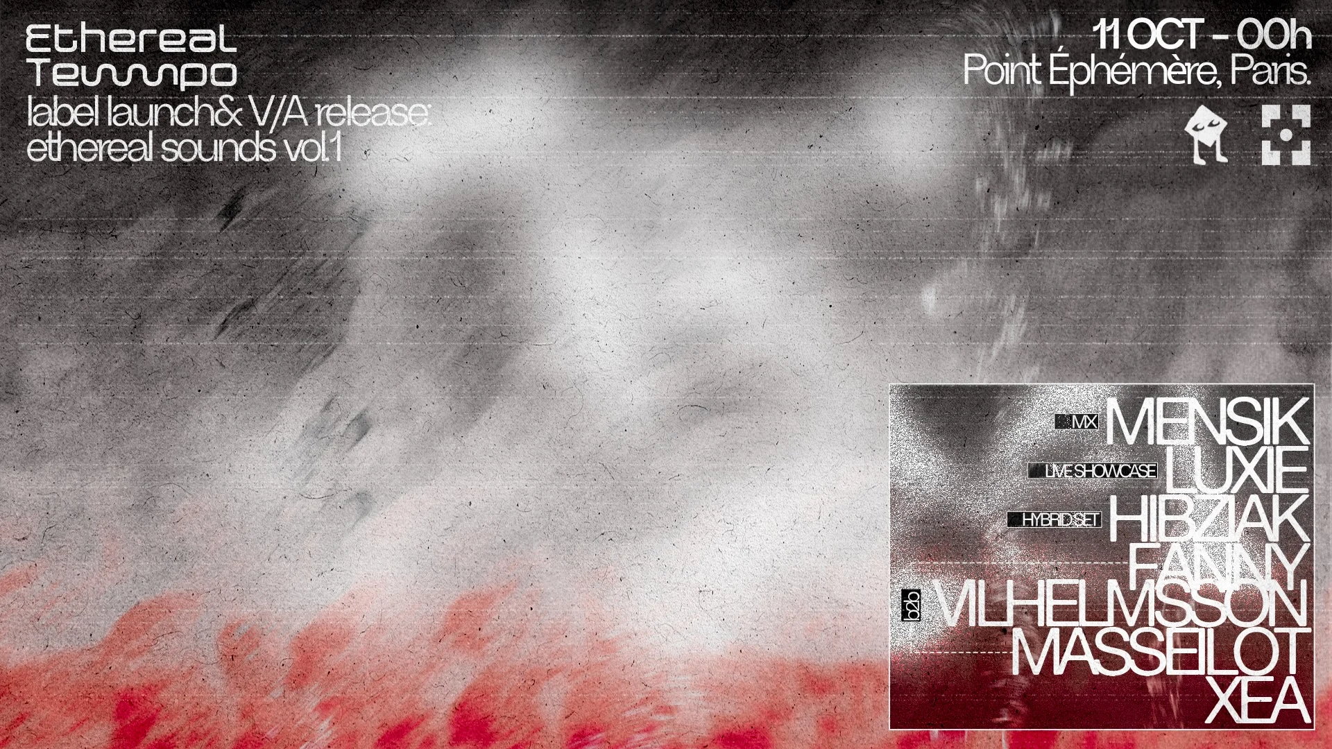 Ethereal Tempo: Label & V/A Release "Ethereal Sounds Vol.1" Cover