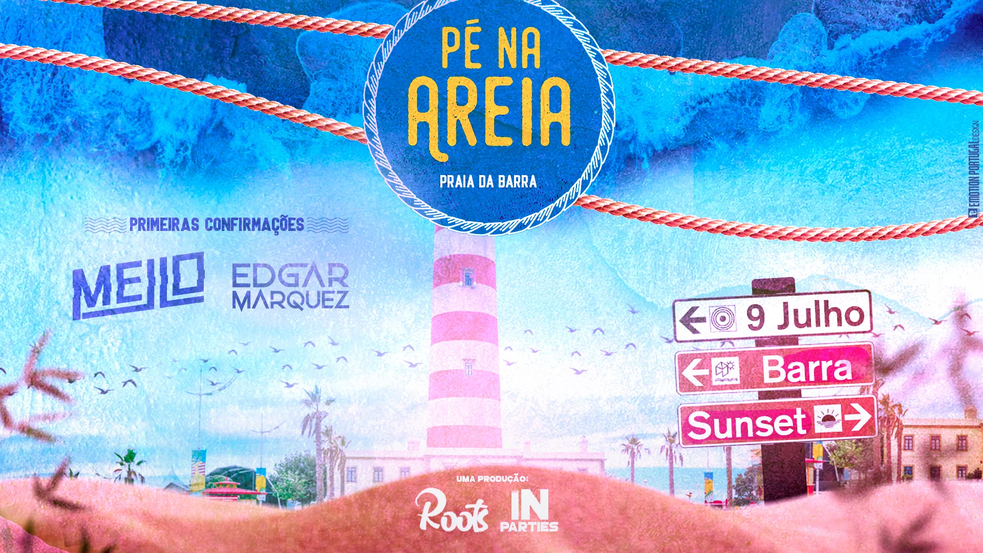 Pé Na Areia Sunset - Praia Da Barra Cover
