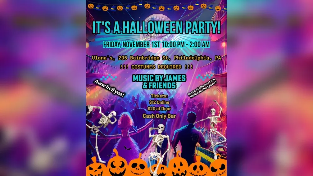 It's A Halloween Party Cover