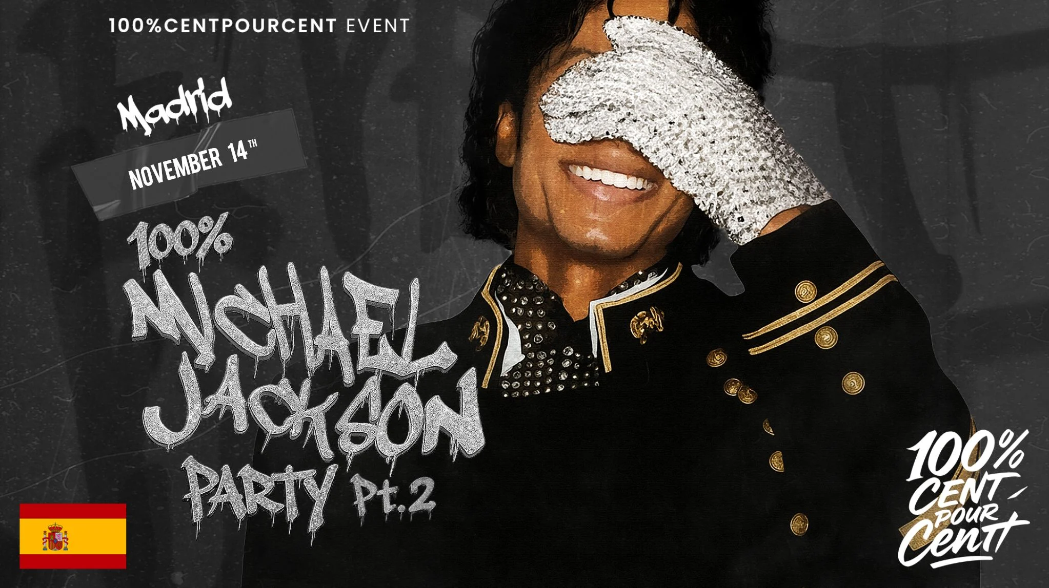 100% Michael Jackson Party In Madrid Pt.2 !! Cover