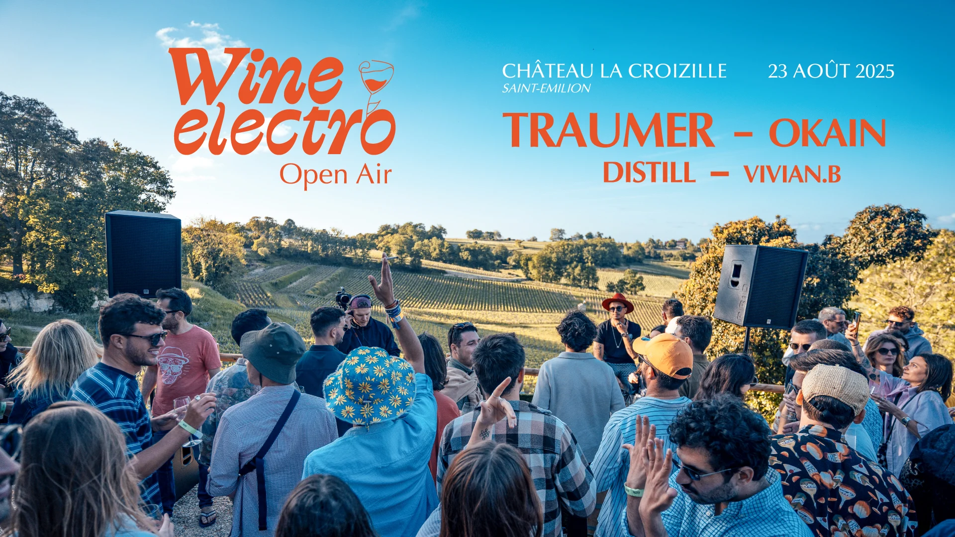 Wine Electro Open Air 2025 - Traumer Cover