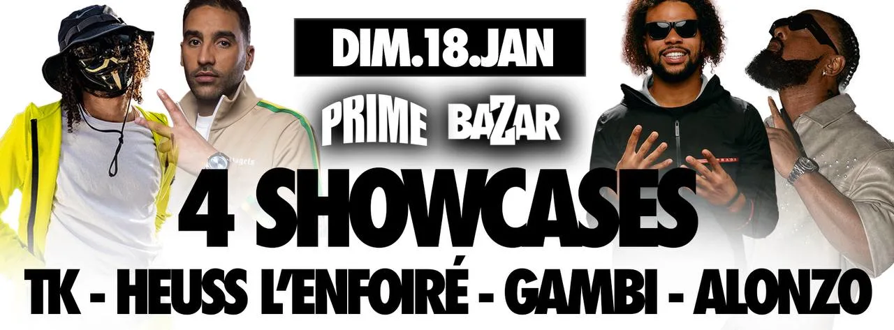 Prime I 4 Showcases I Bazar Cover