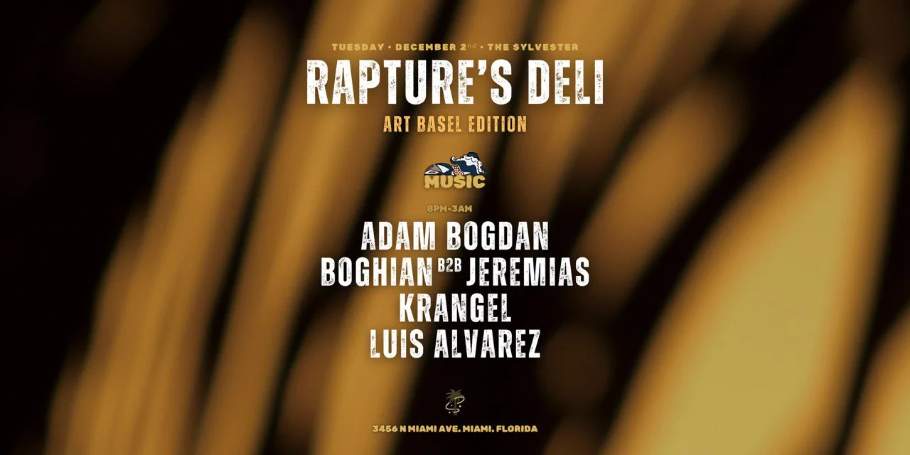 Rapture's Deli - Art Basel Edition Cover