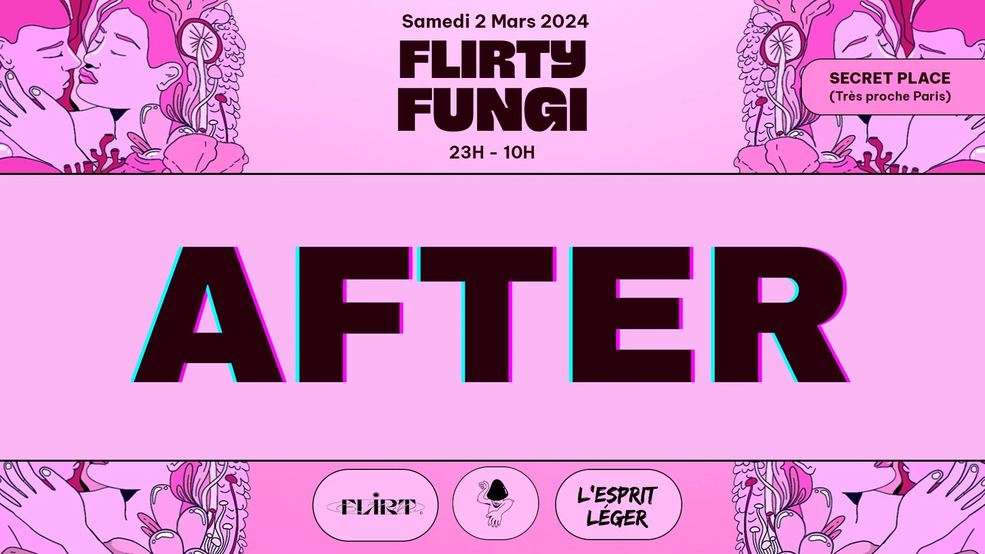 After Flirty Fungi - Flirt X Mycelium X L'esprit Léger Cover