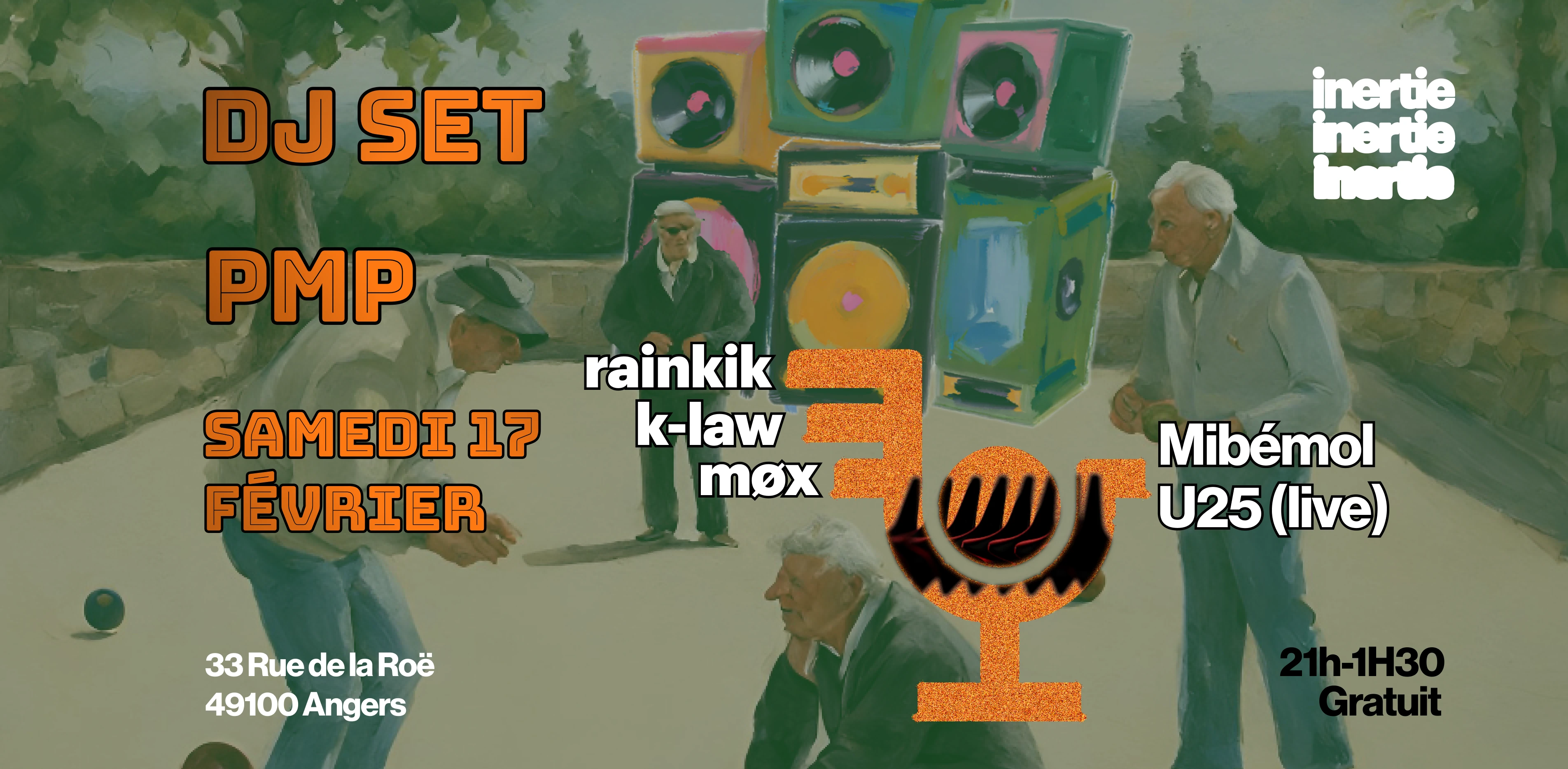 Dj Set Techno - Inertie – Pmp Cover