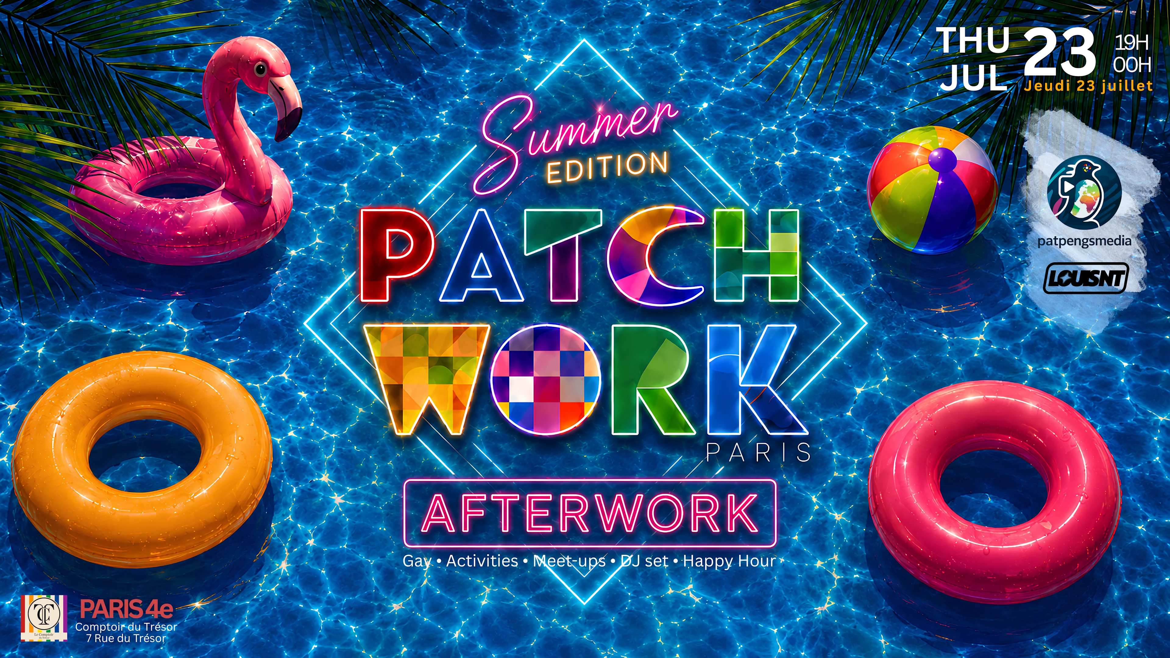 Patchwork Paris Afterwork Summer Edition Cover