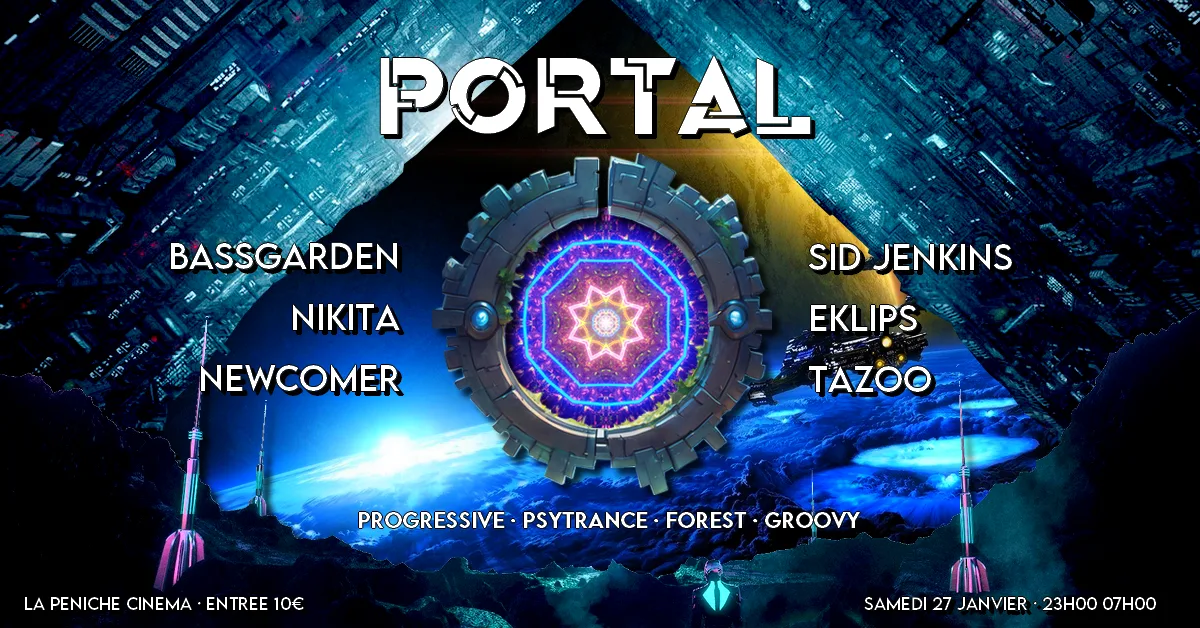 Portal - Psytrance - La Péniche Cinéma Cover
