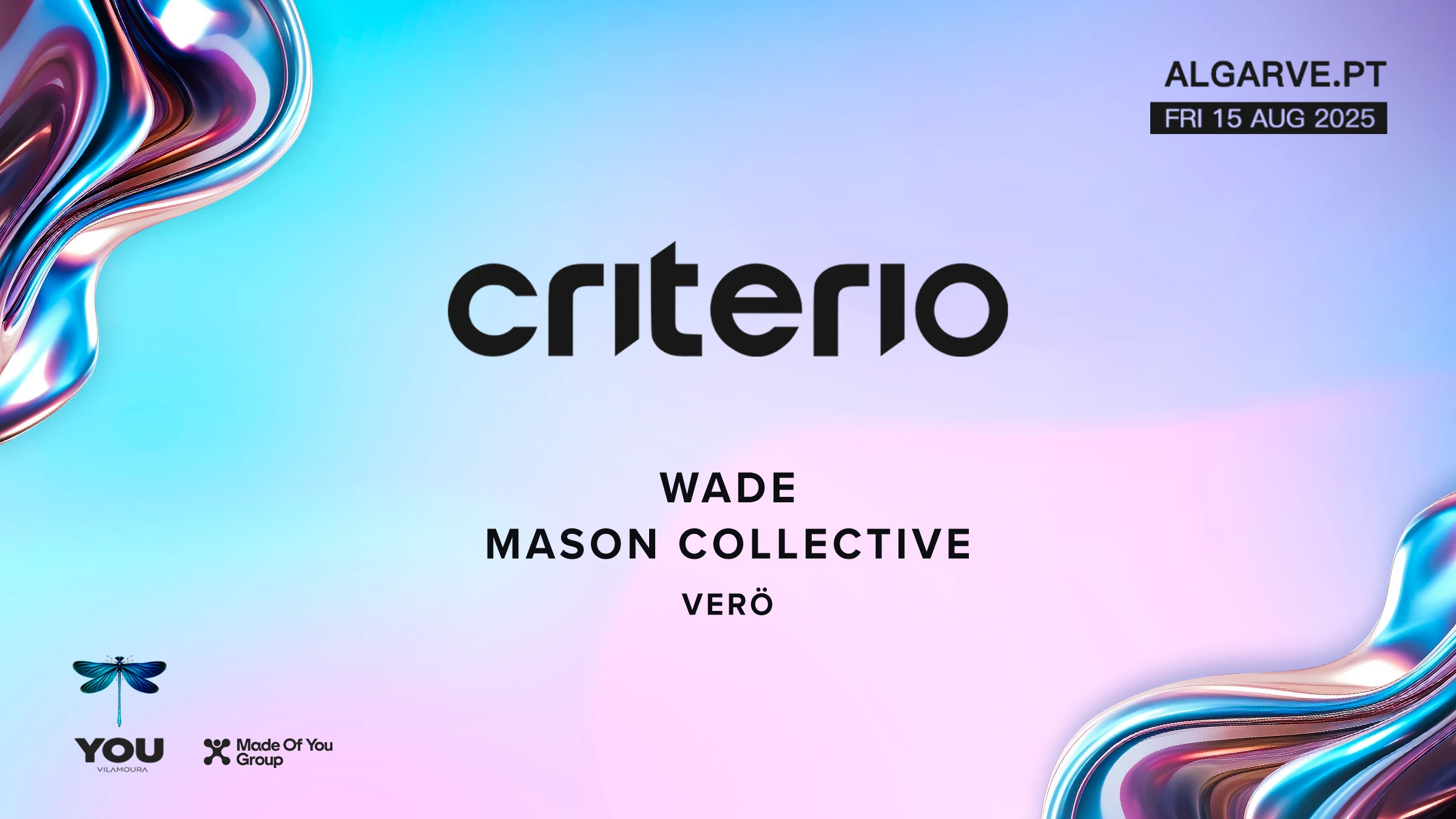 Wade Presents Criterio | August 15 Cover