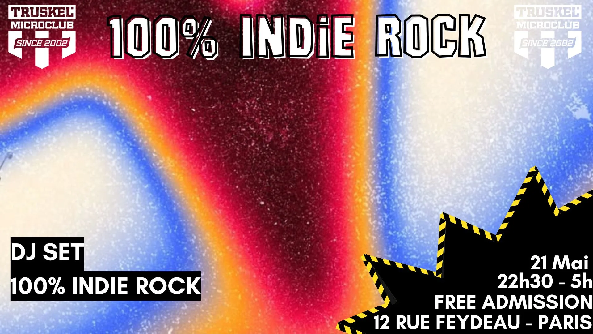 Dj Set - 100% Indie Rock - Truskel Cover