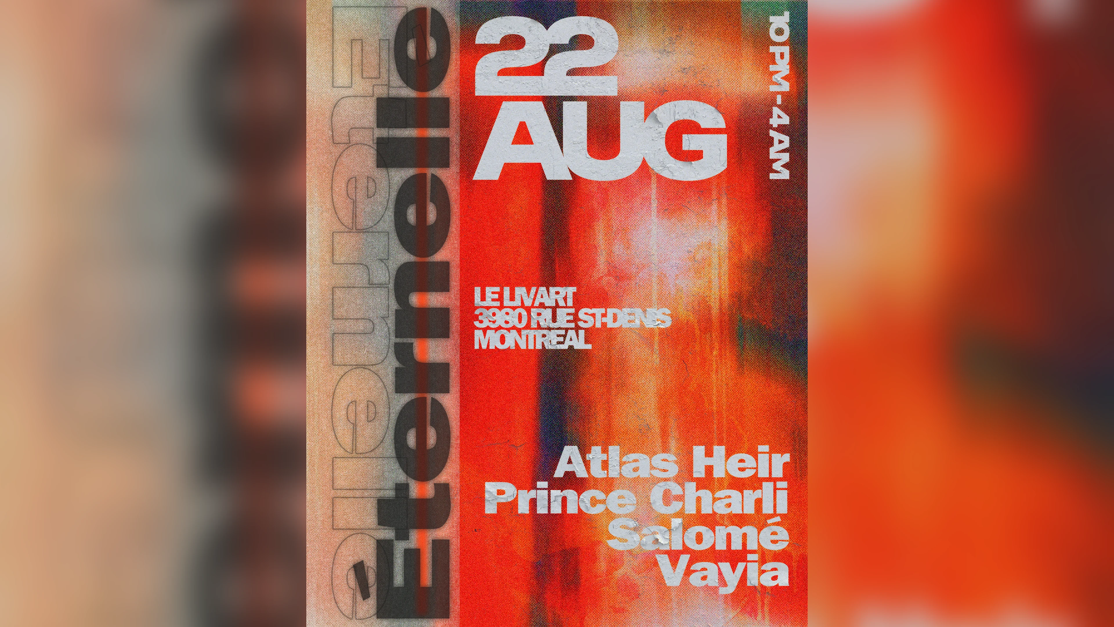 Éternelle — First Edition Cover