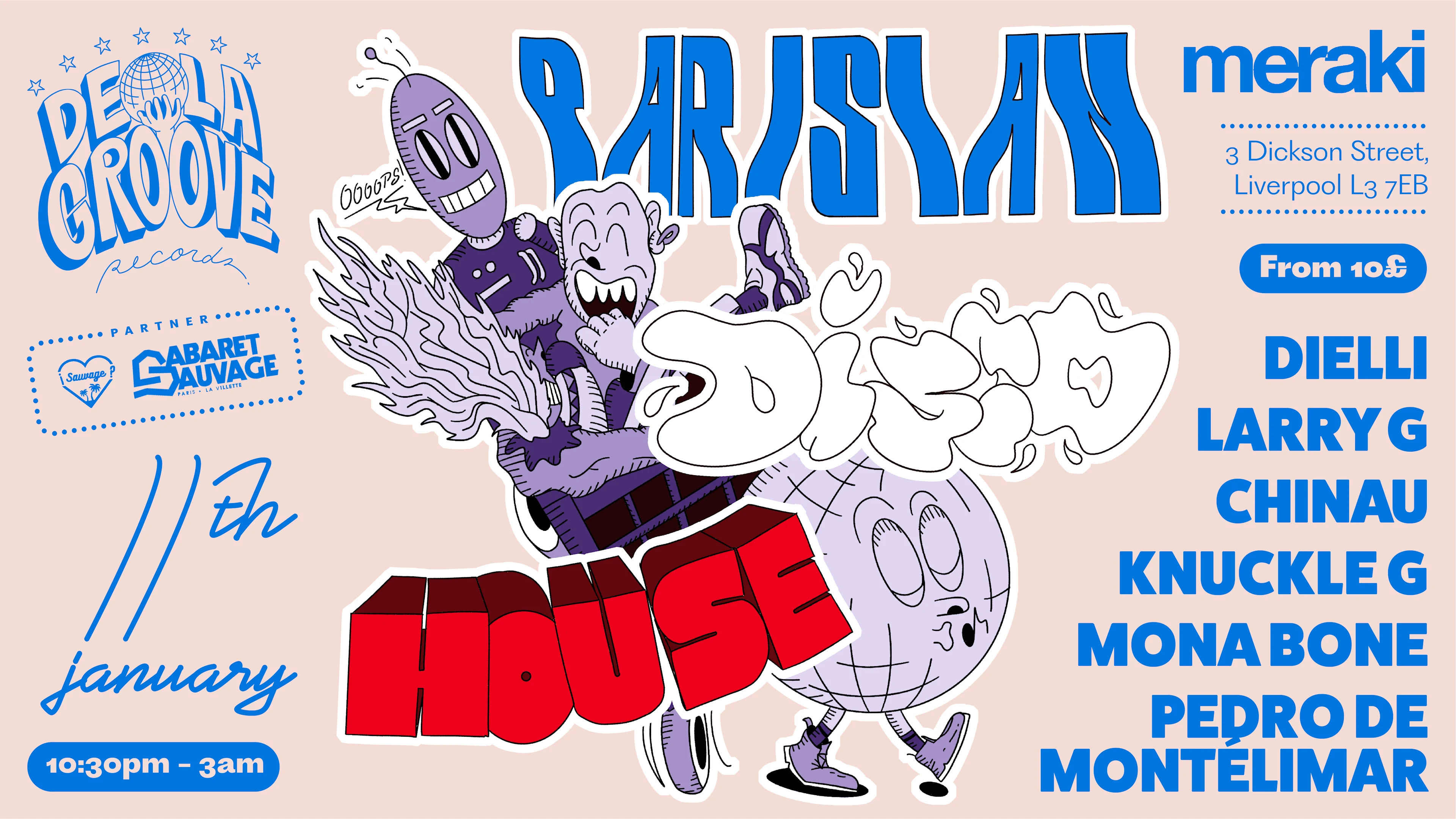 De La Groove Records: Parisian House & Disco In Liverpool Cover