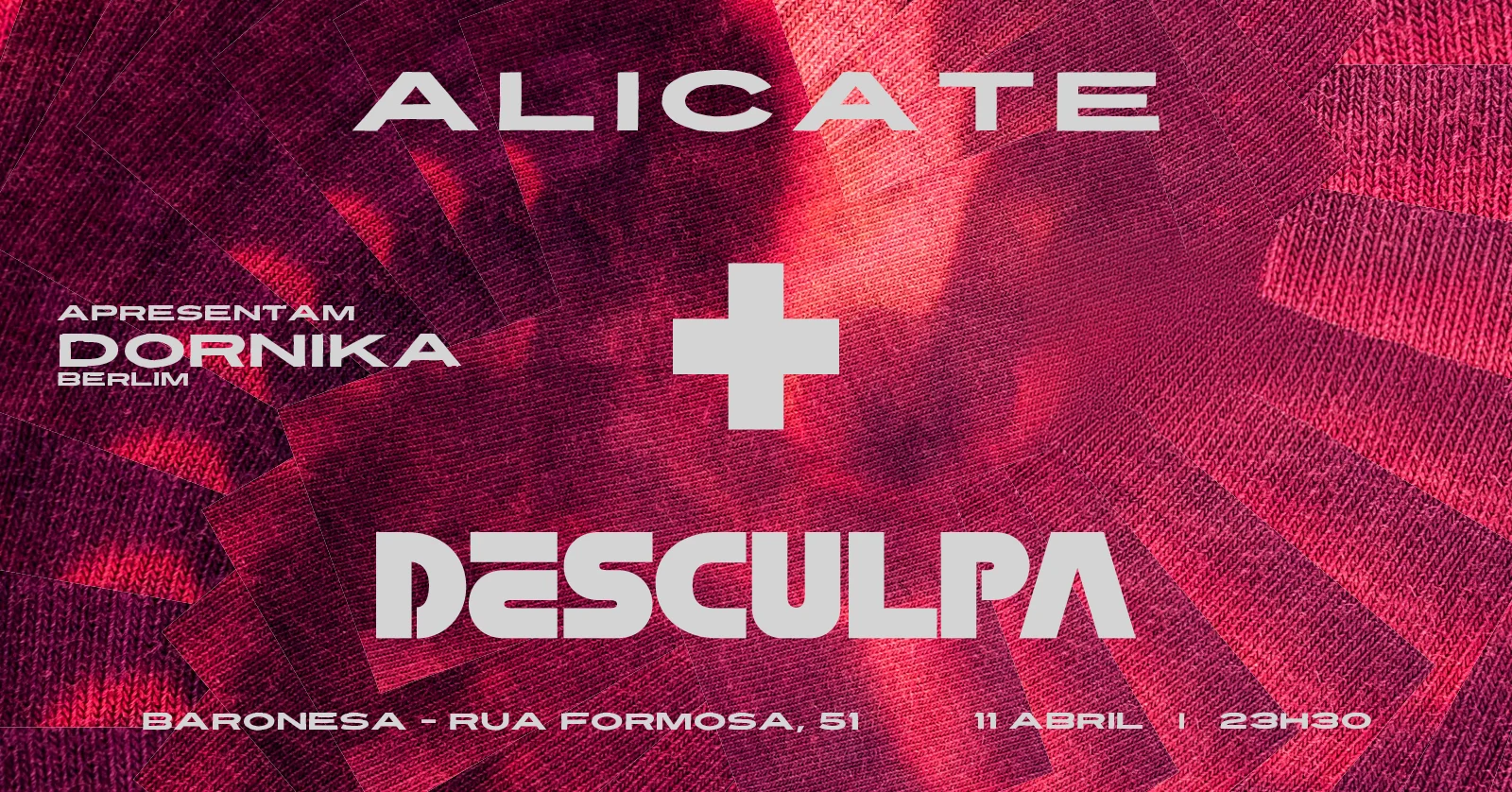 Desculpa & Alicate Convidam Dornika (Berlim) Cover
