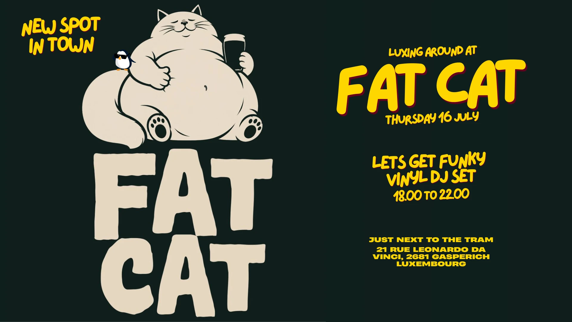 Luxing Around X Fat Cat - Sunset Spot Cover