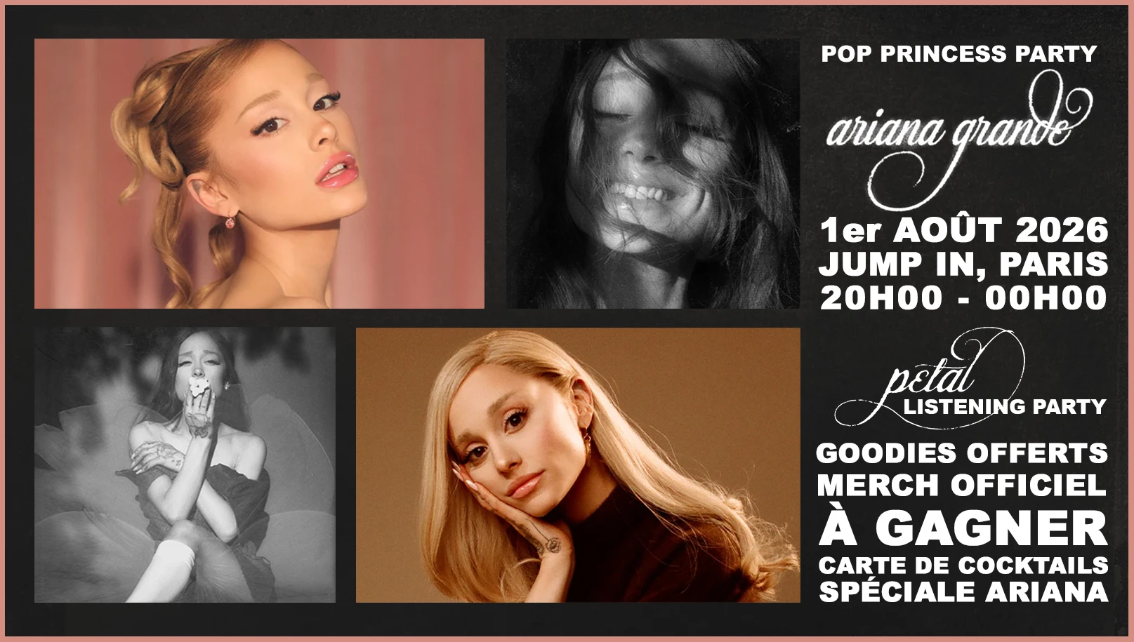 Pop Princess Party - Ariana Grande Edition - Paris Cover