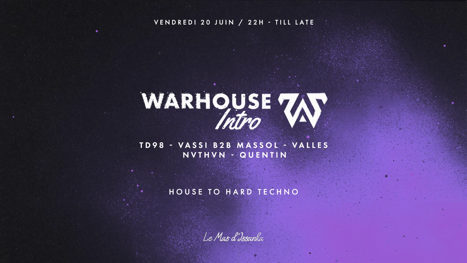 Warhouse Intro Cover