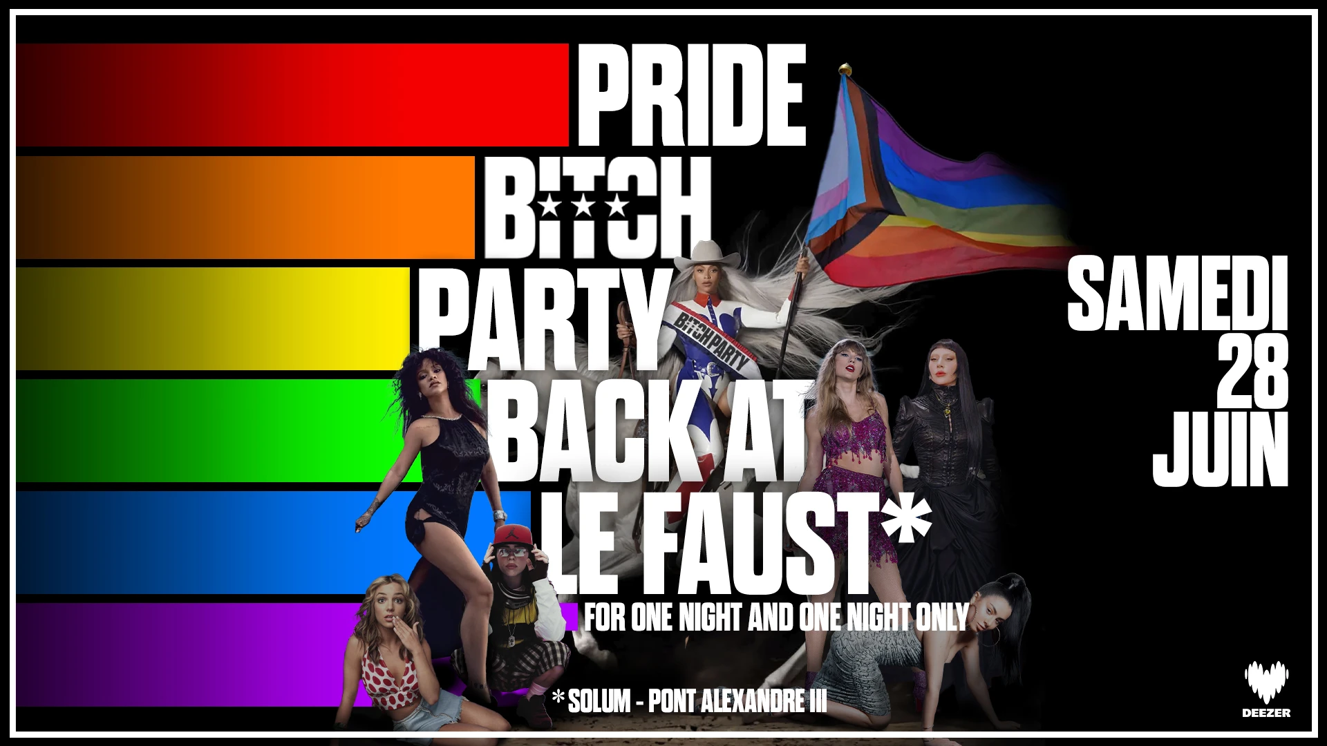 Pride Bitch Party - Back At Le Faust Cover