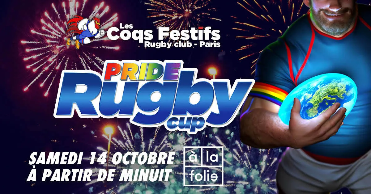 Pride Rugby Cup - After Party Cover