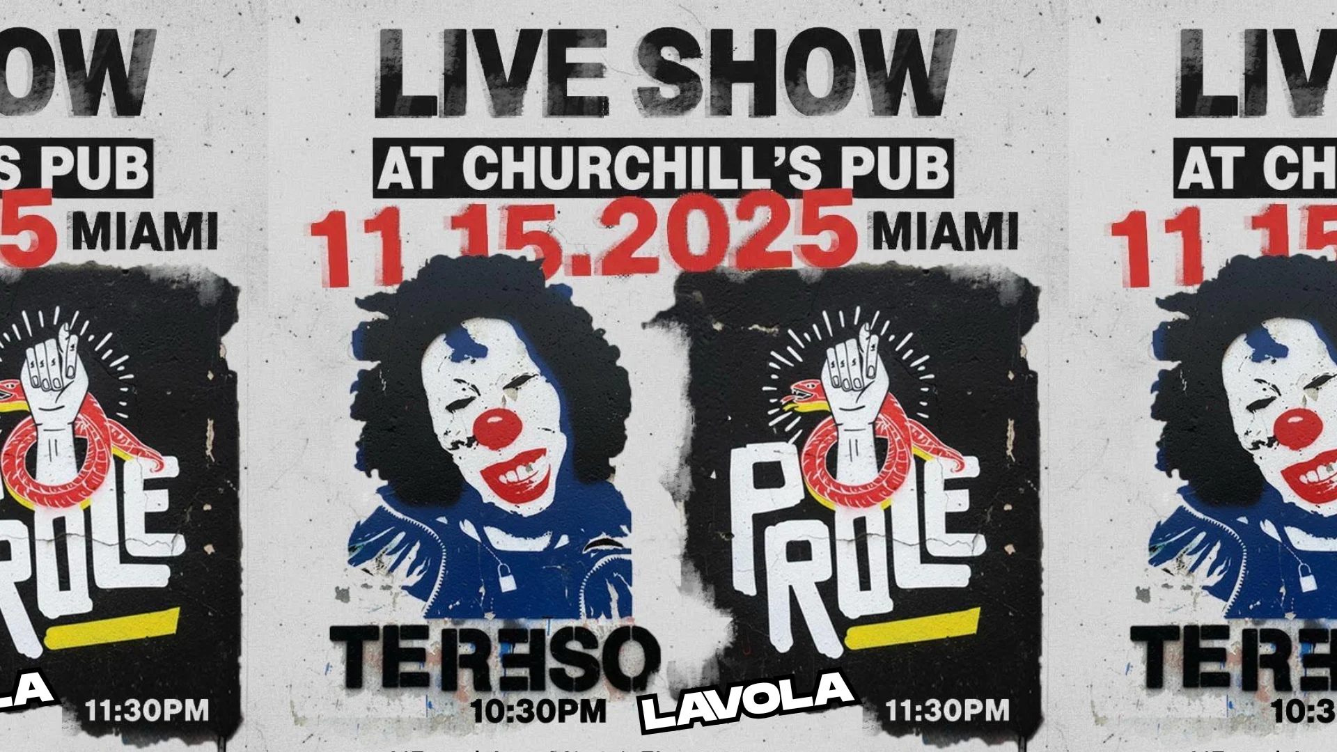 Live At Churchill’S Pub: Lavola, Prole, Tereiso Cover