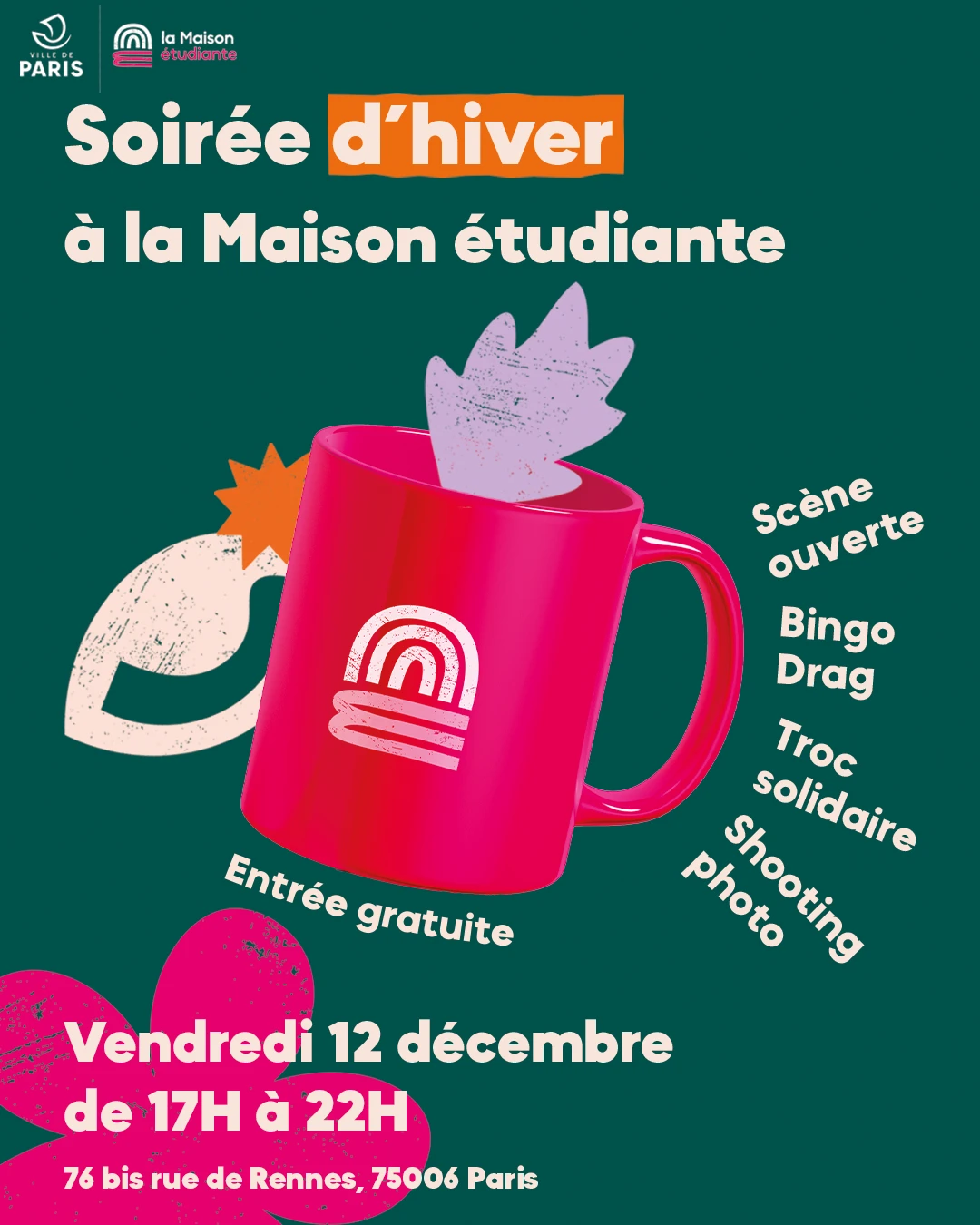 La Soirée D'hiver De La Maison Étudiante Cover