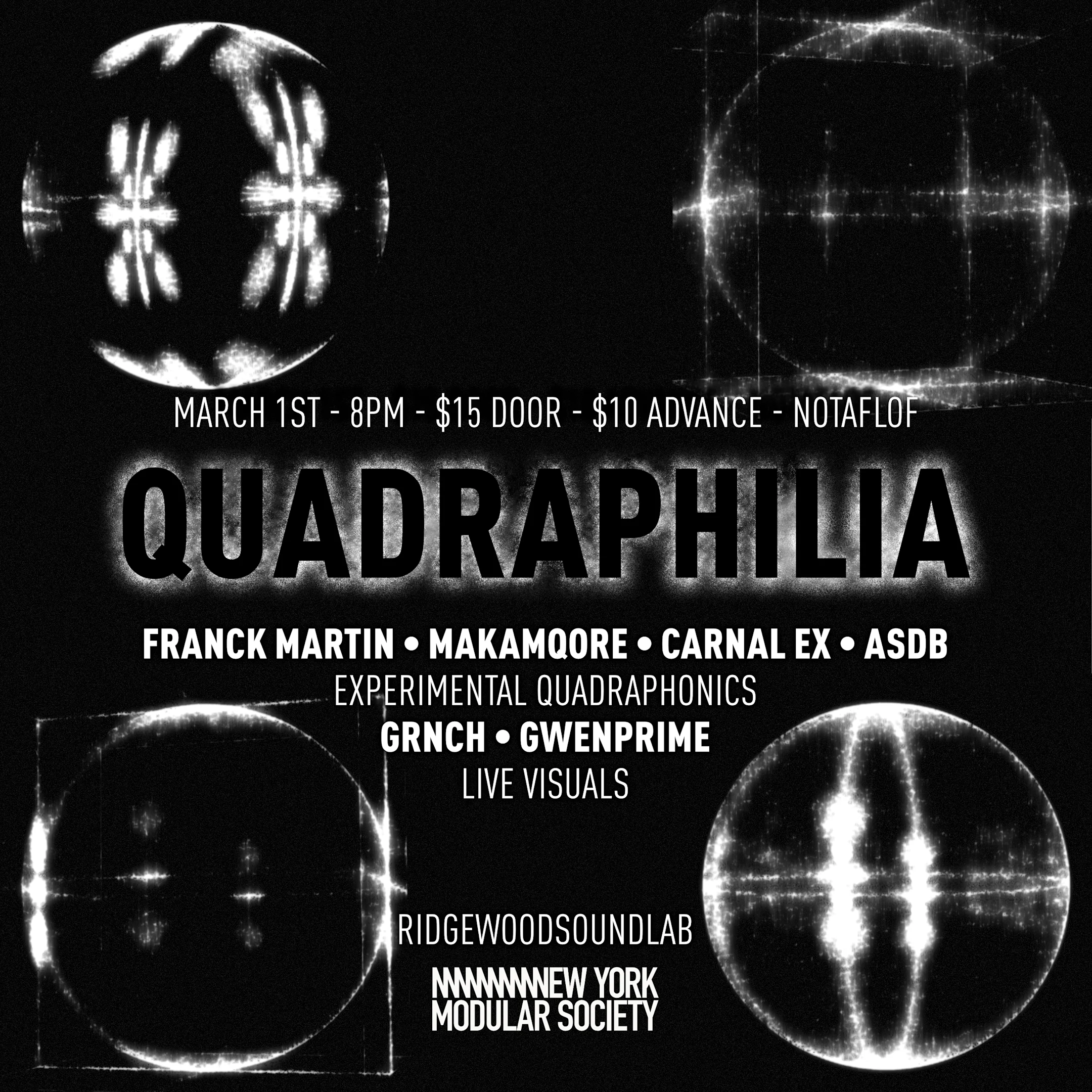 Quadraphilia @ Ridgewood Soundlab Cover