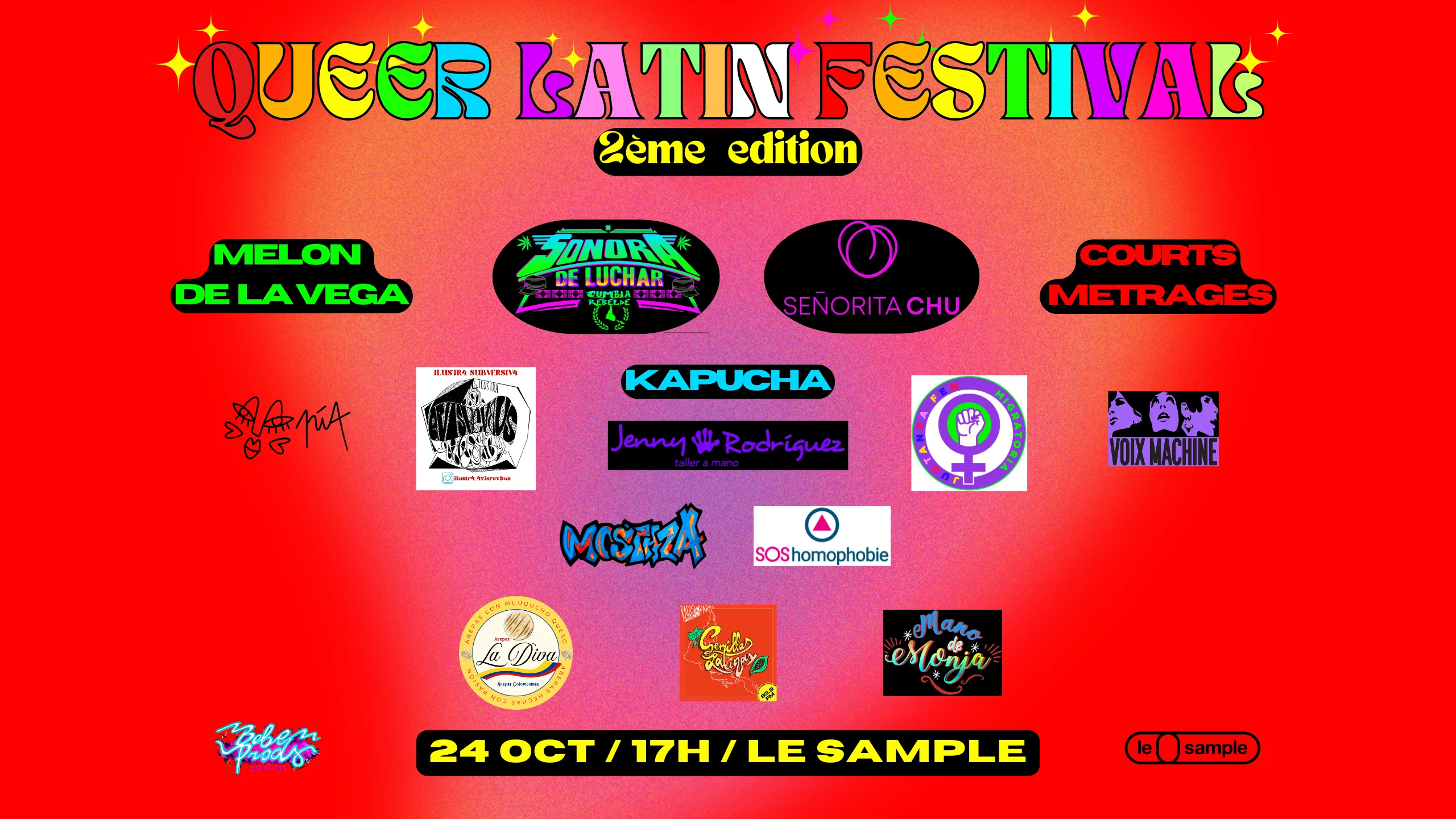 Queer Latin Festival -Jardin Ouvert - Dernière Vague! Cover