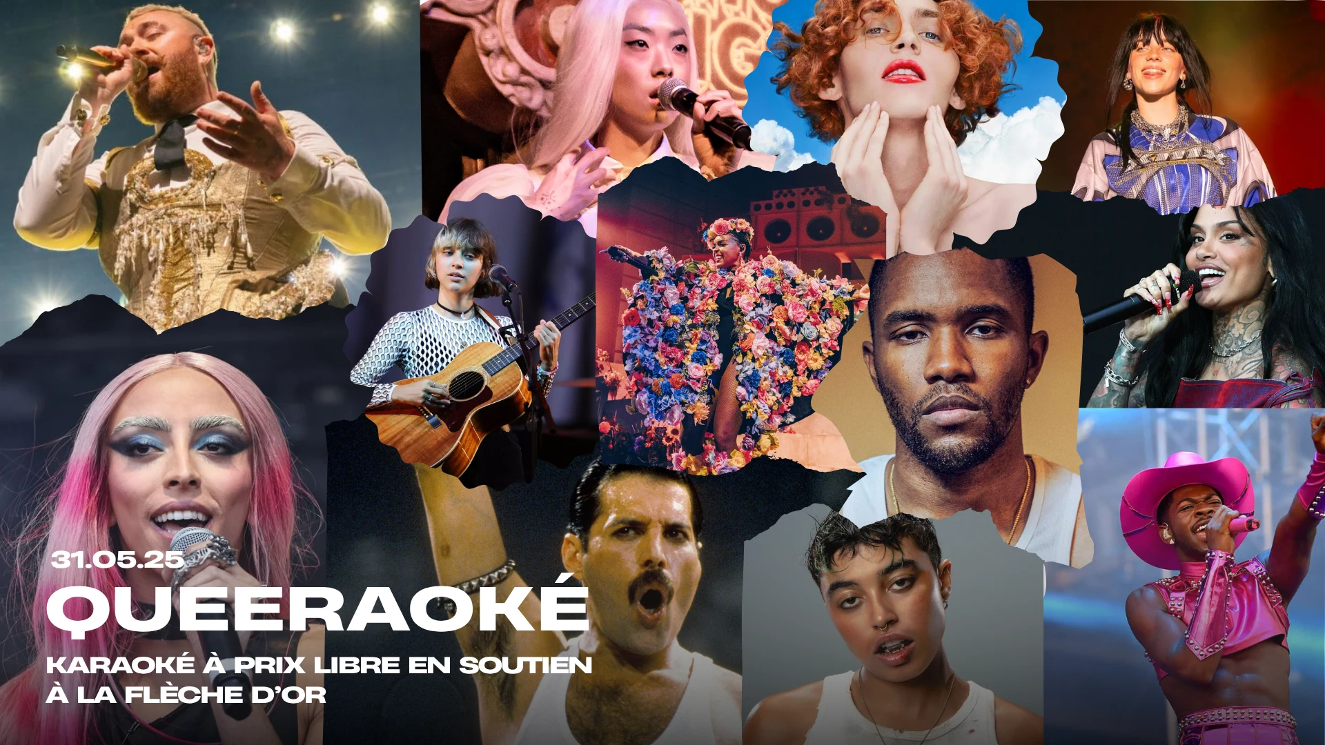 Queeraoké : Karaoké Prix Libre De Soutien À La Flèche D'or ! Cover