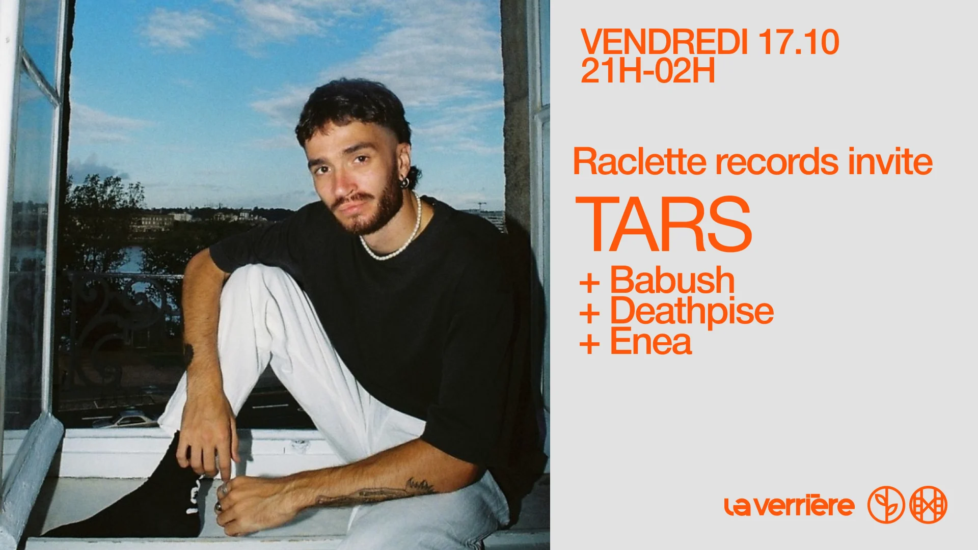 Raclette Records Invite Tars @ La Verrière Cover