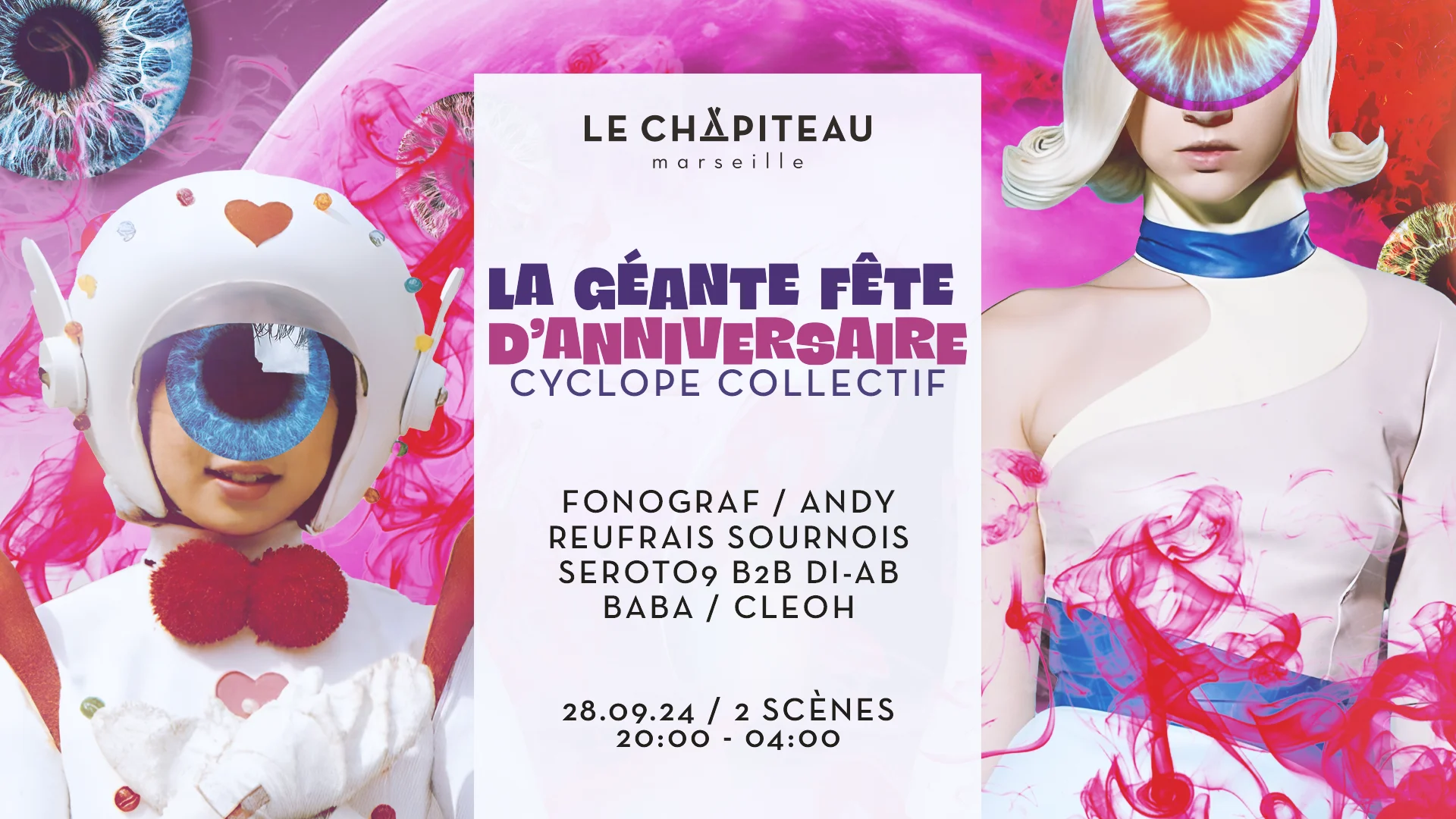 La Géante Fête D'anniversaire W/ Cyclope Collectif Cover