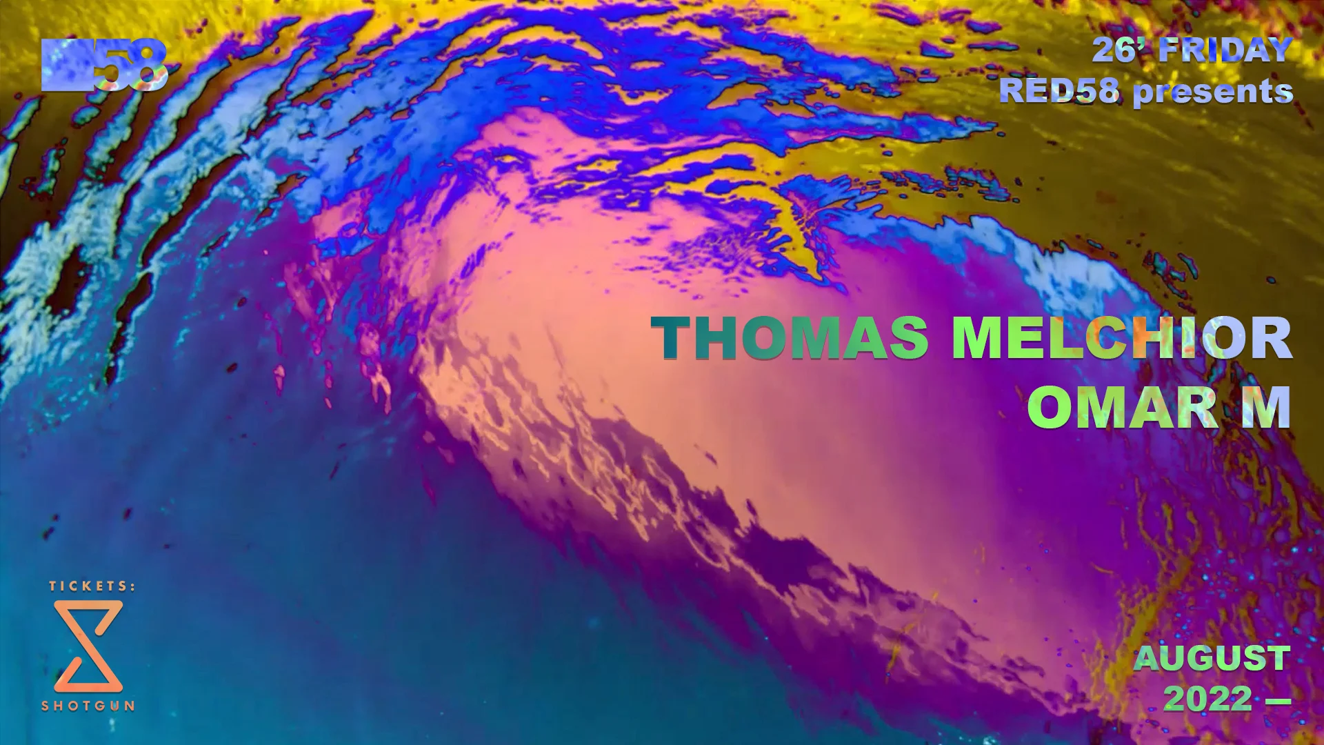 Red58 Presents Thomas Melchior / Omar M  Cover