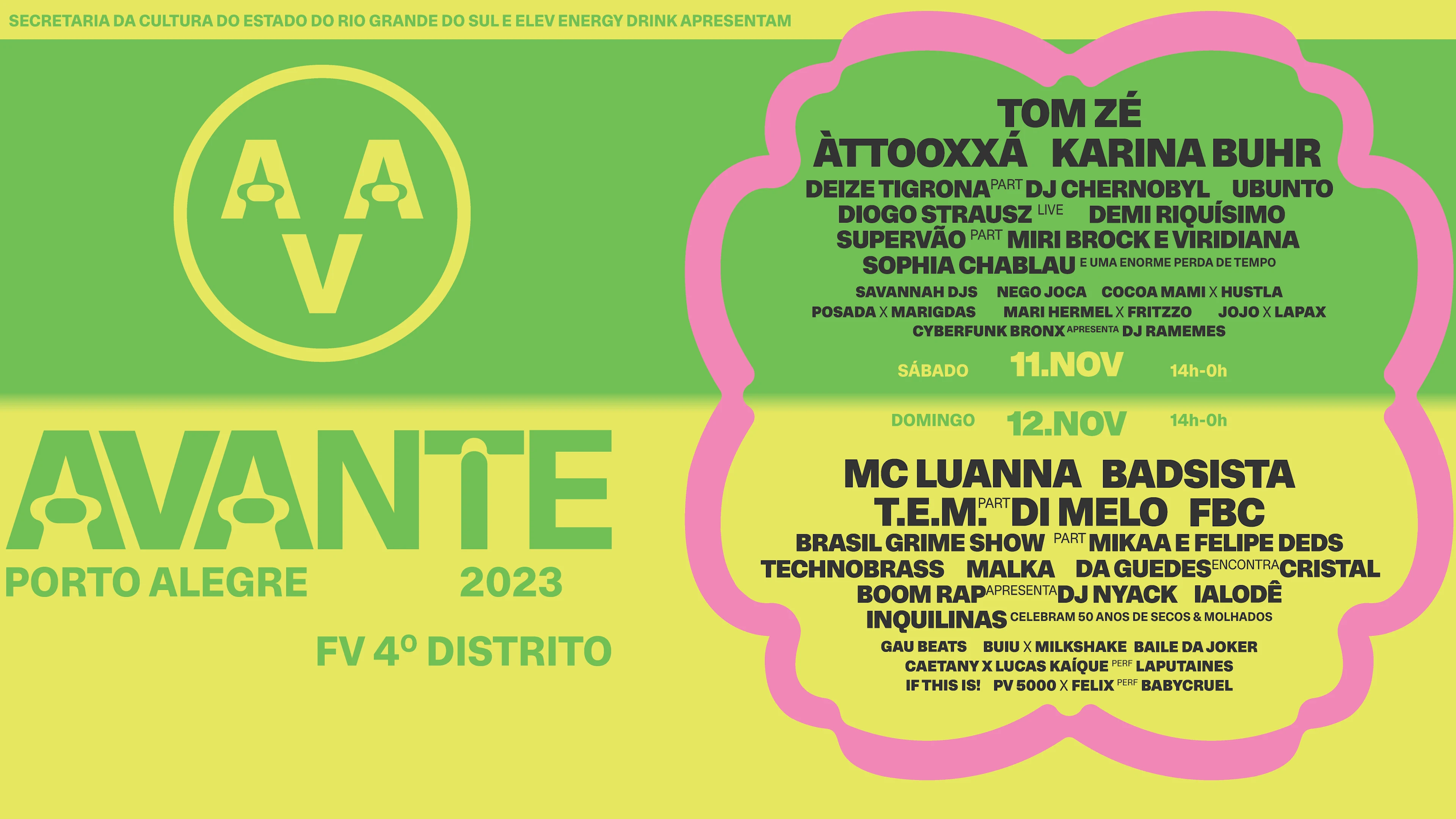 Festival Avante Cover
