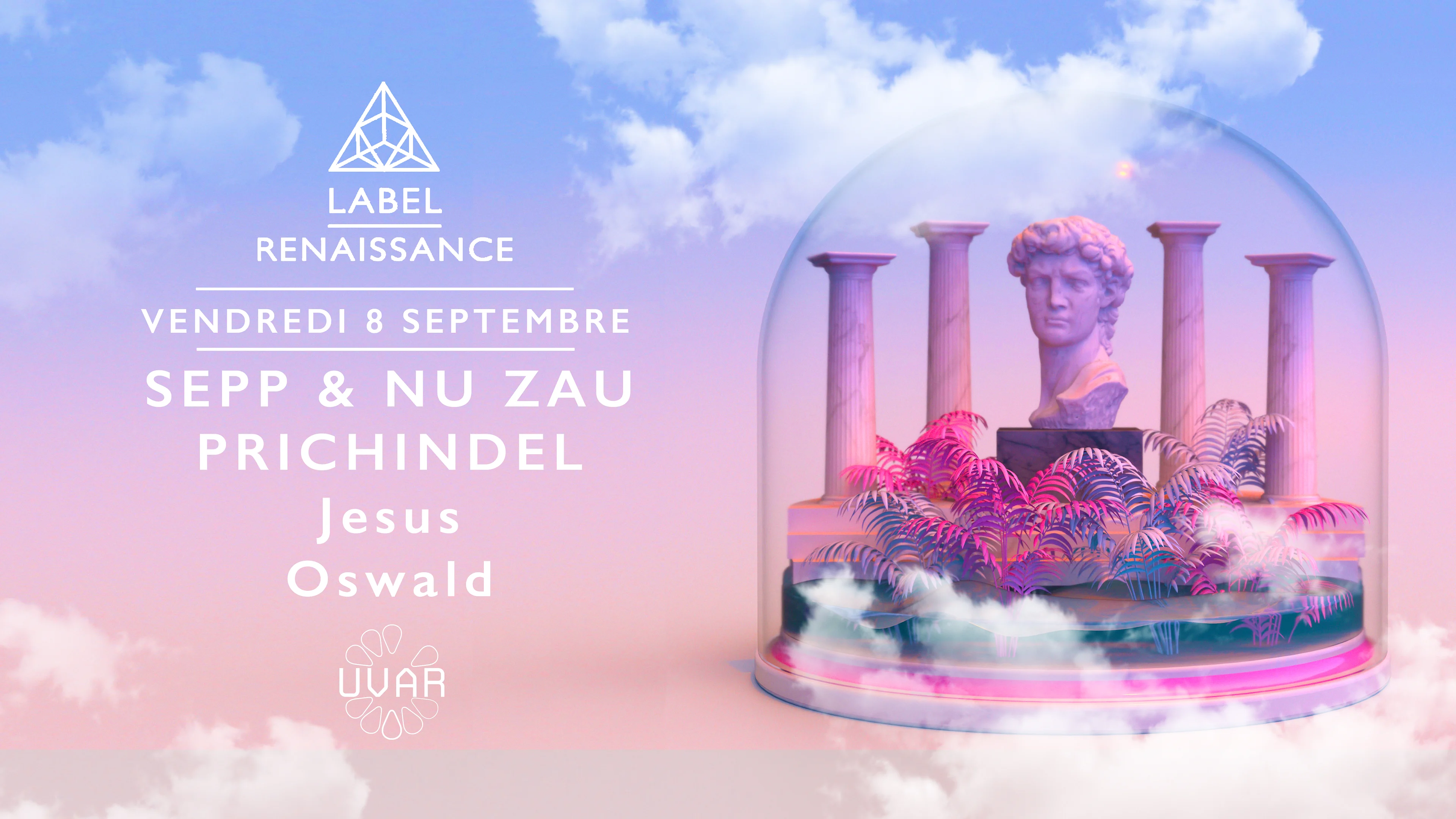 Label Renaissance : Sepp & Nu Zau - Prichindel - Jesus - Oz Cover