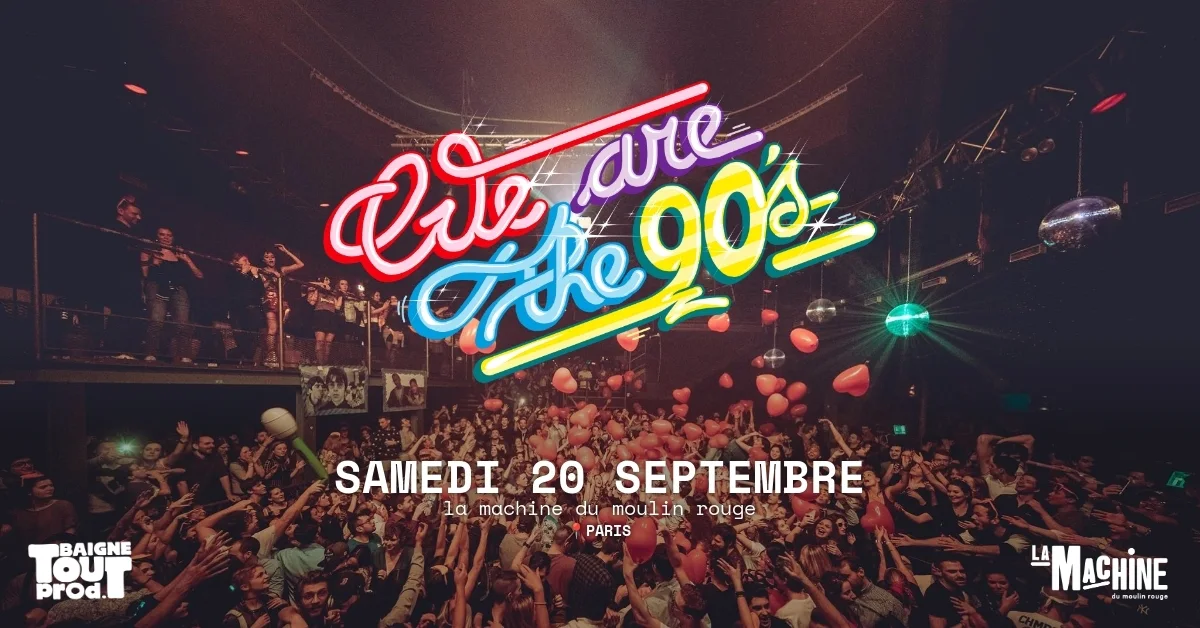 We Are The 90's 20/09/2025 Cover