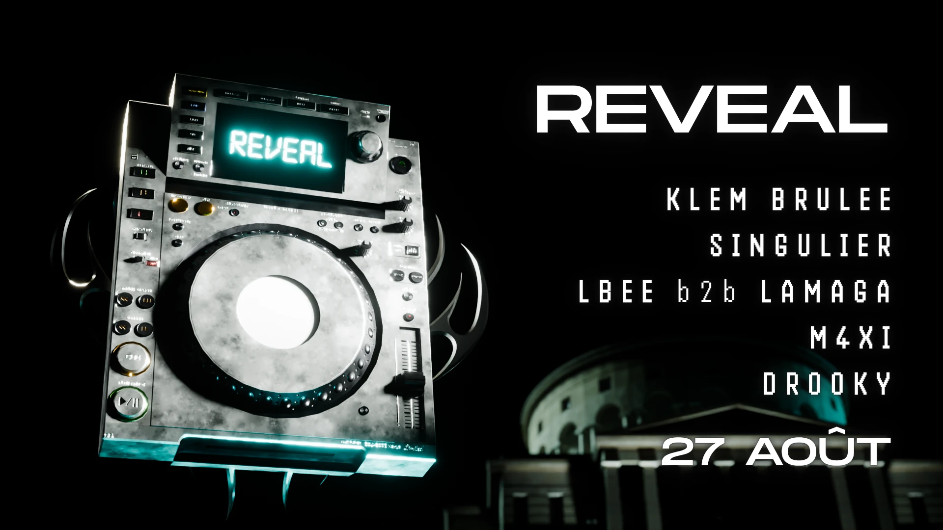 Reveal - House, Latin Club & Trance Cover