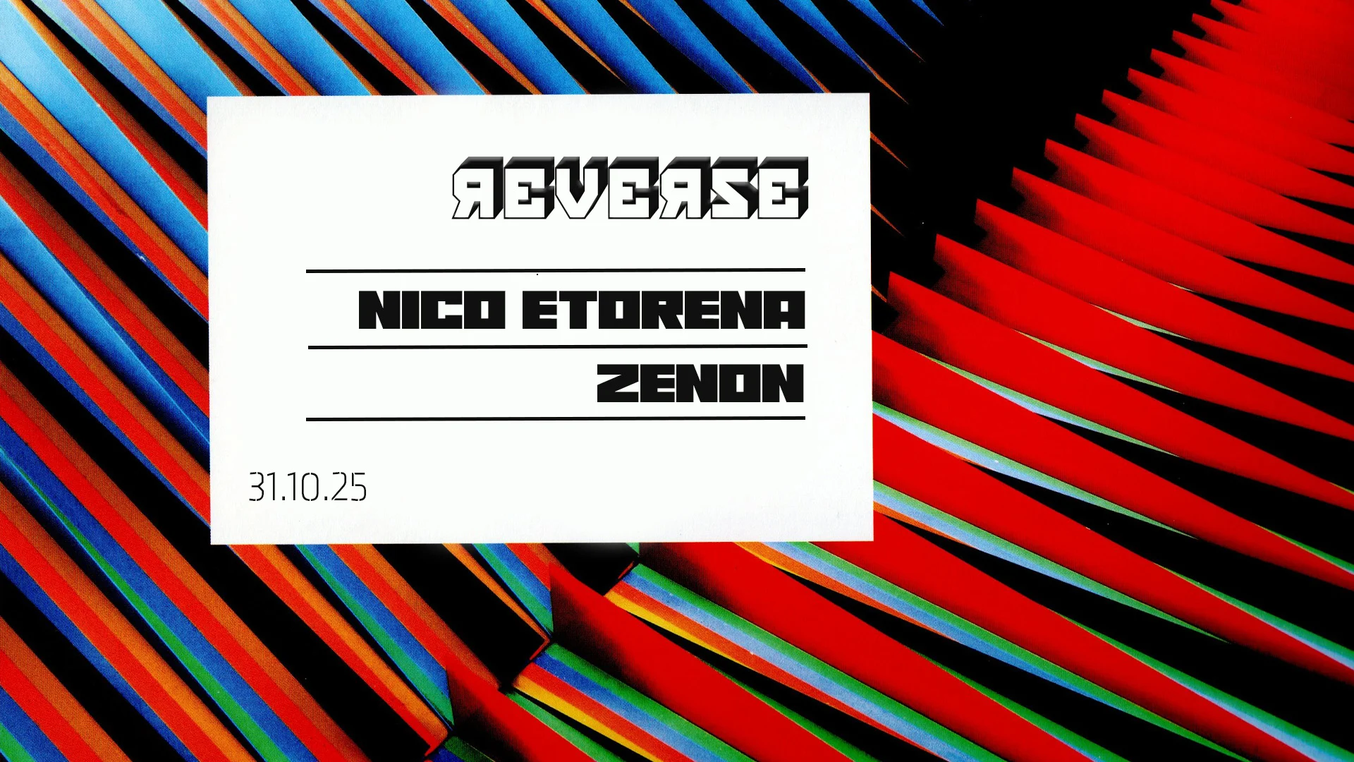Reverse Special Edition : Nico Etorena, Zenon Cover