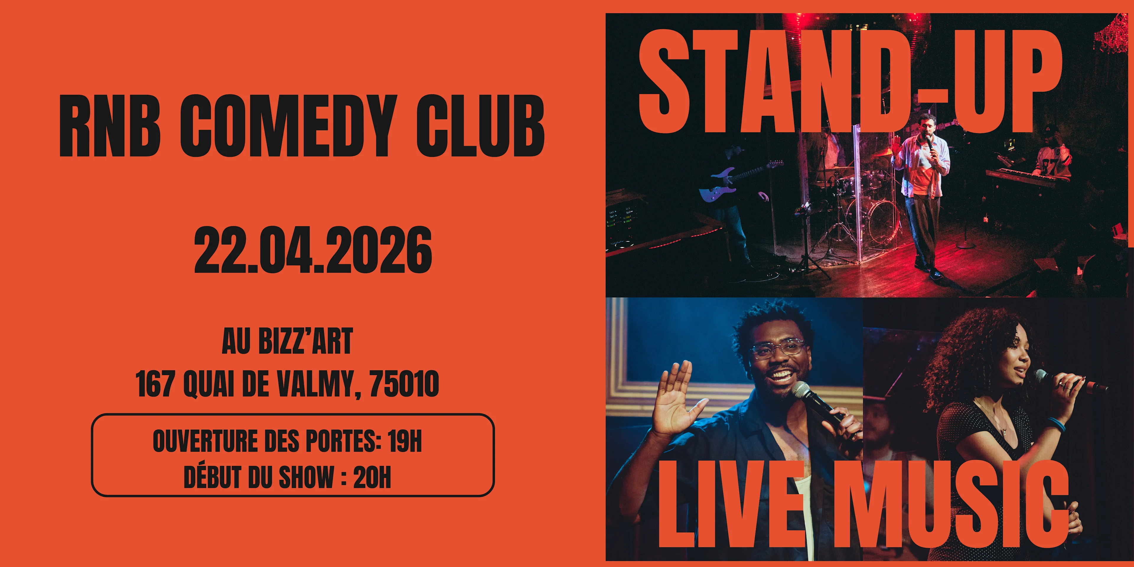 Rnb Comedy Club 22.04.26 Cover