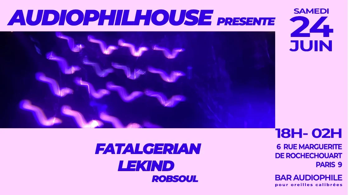 Audiophilhouse Reçoit Fatalgerian & Lekind Cover