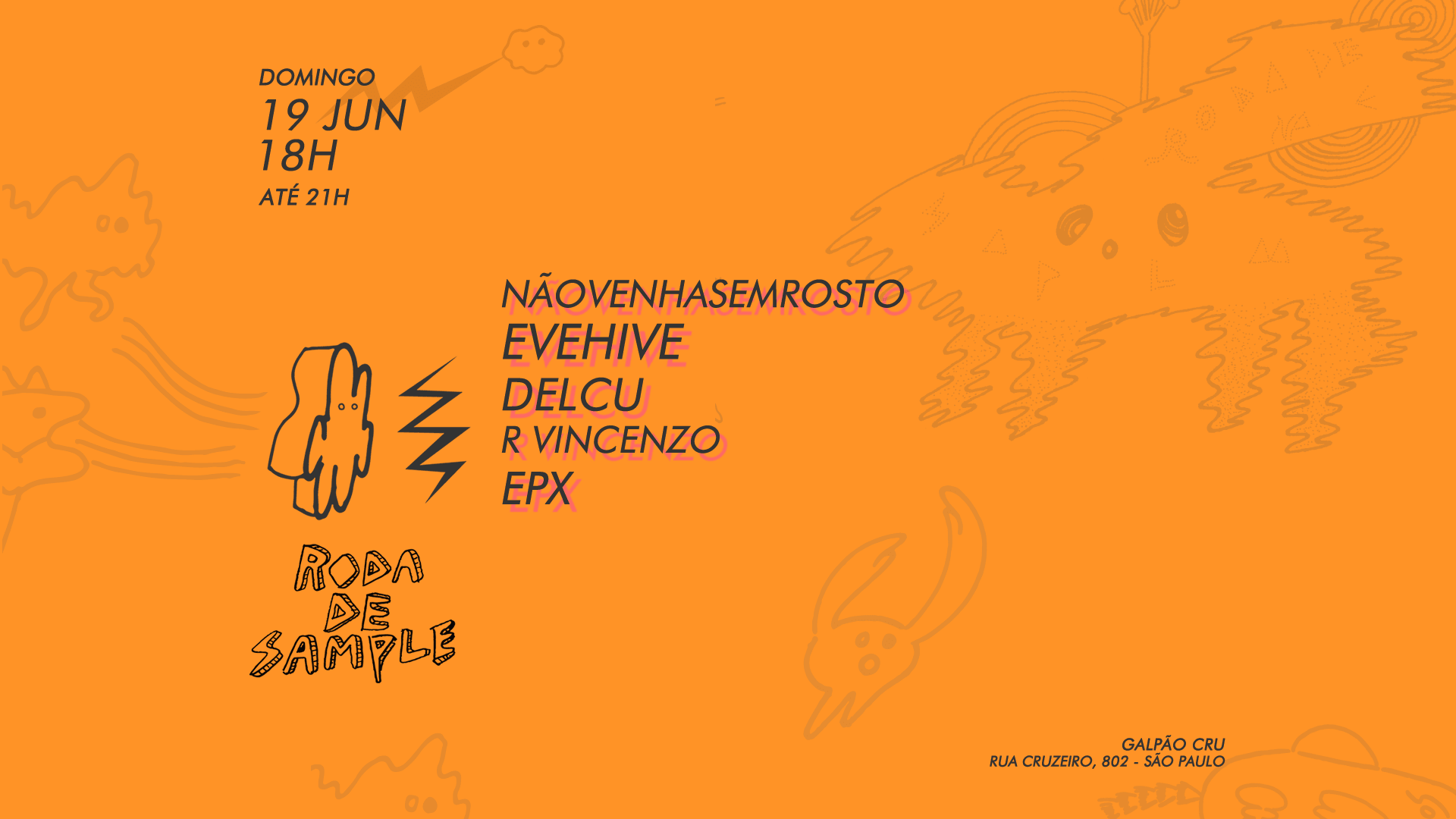 Roda De Sample No Galpão Cru 2022 Cover