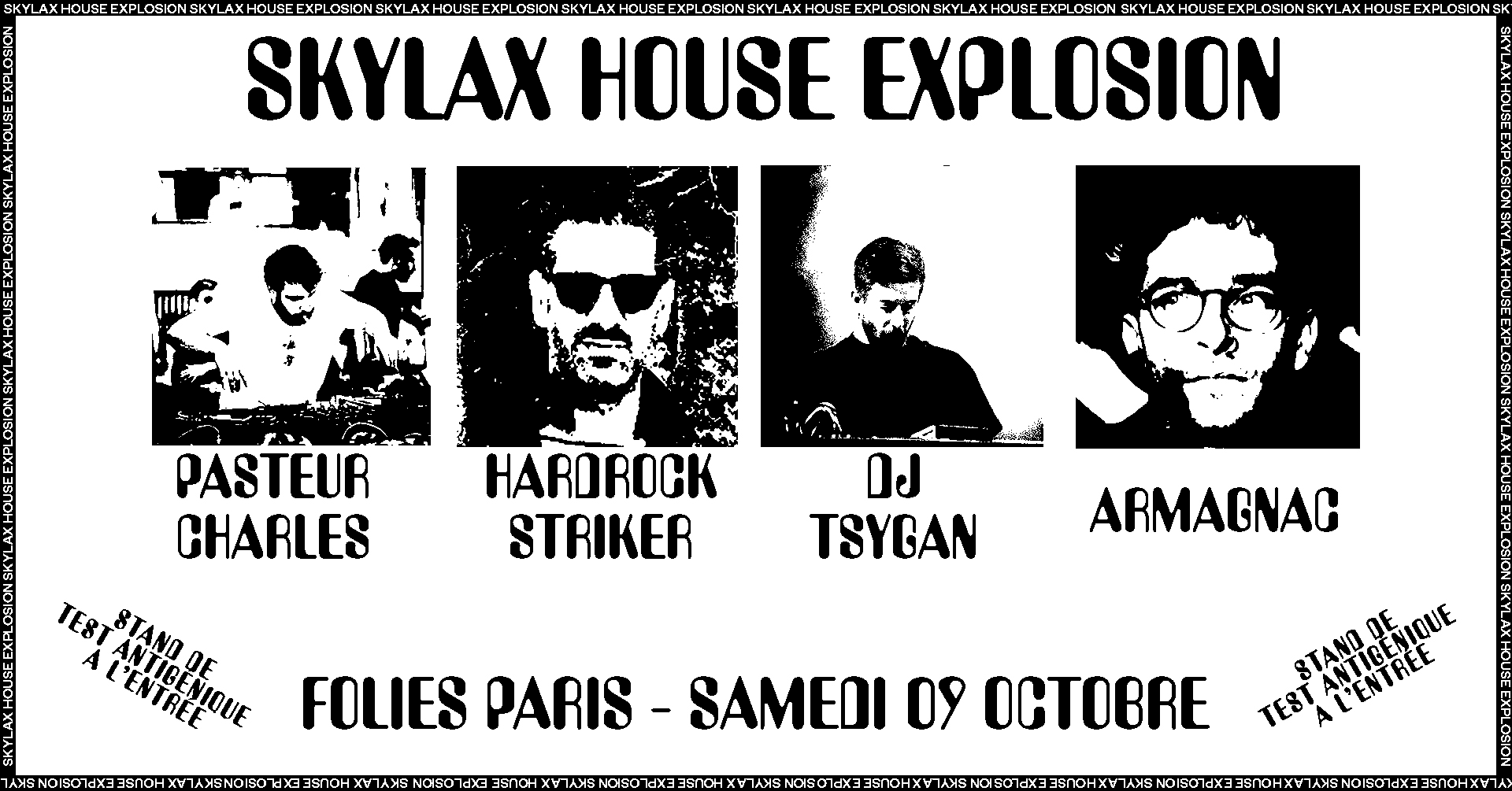 Skylax W/ Hardrock Striker, Pasteur Charles, Armagnac & Dj Tsygan  Cover