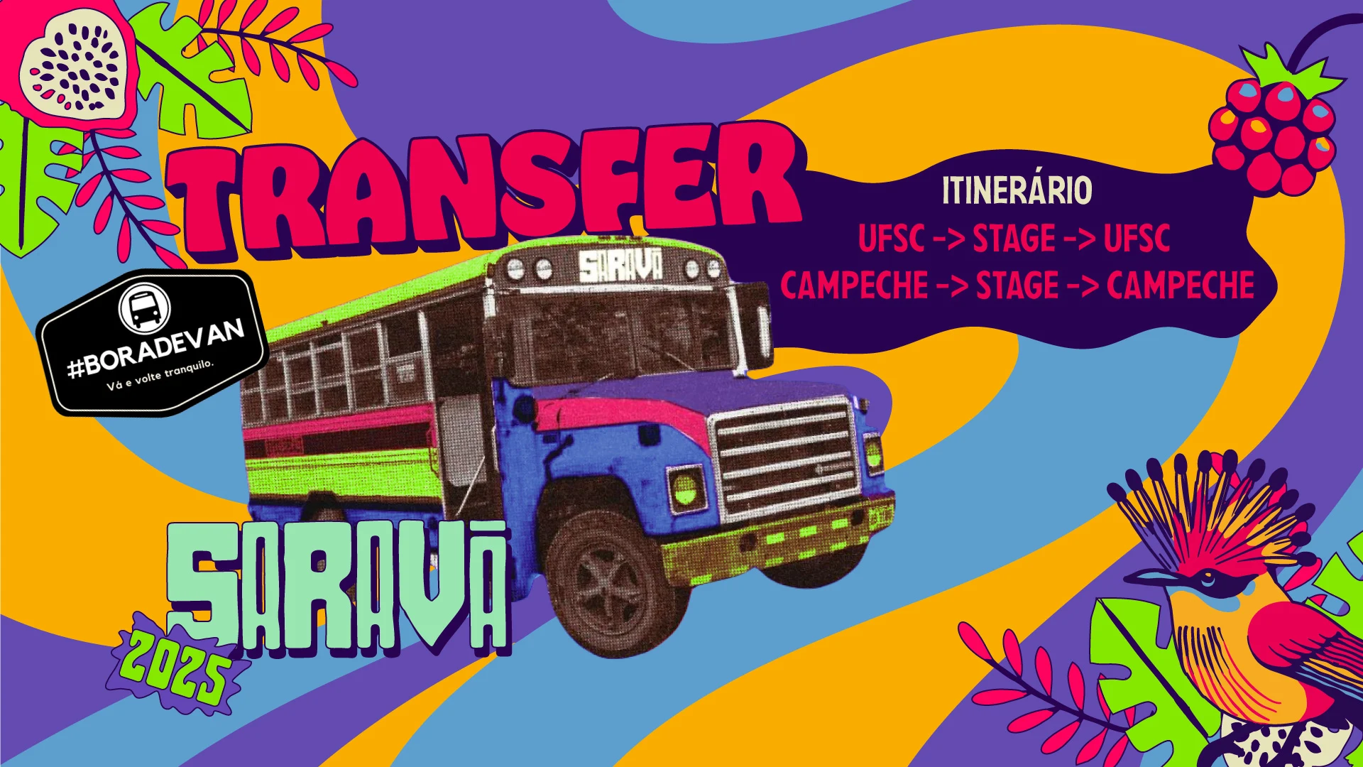 Transfer Saravá 2025 Cover