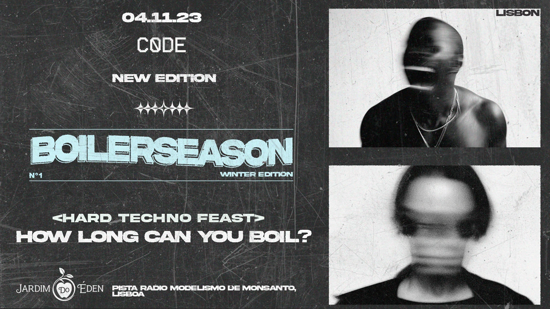 C0de - Boiler Season Winter Edition I Hard Techno Feast Cover