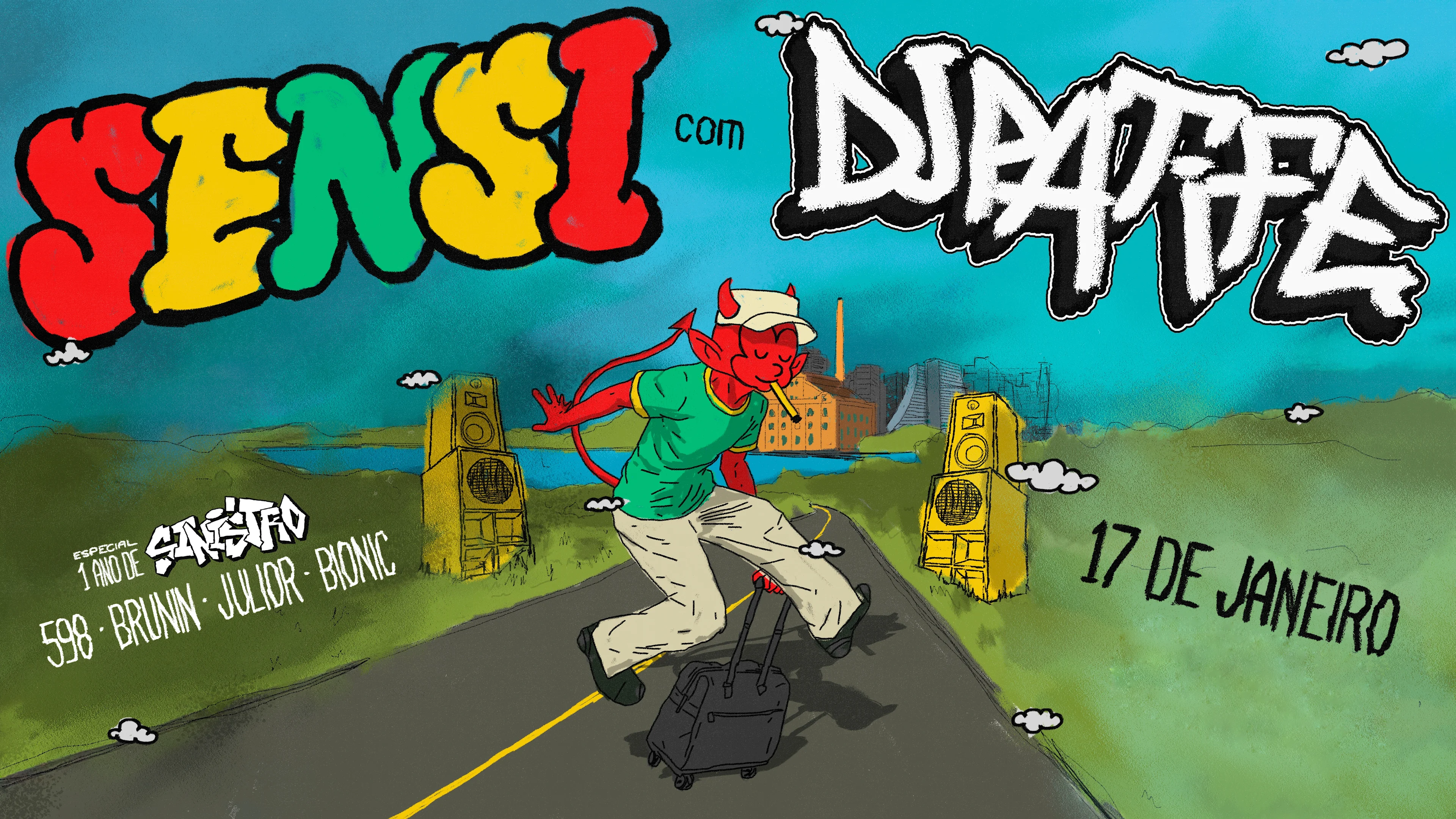 Sensi + Sinistro C/ Dj Patife Cover