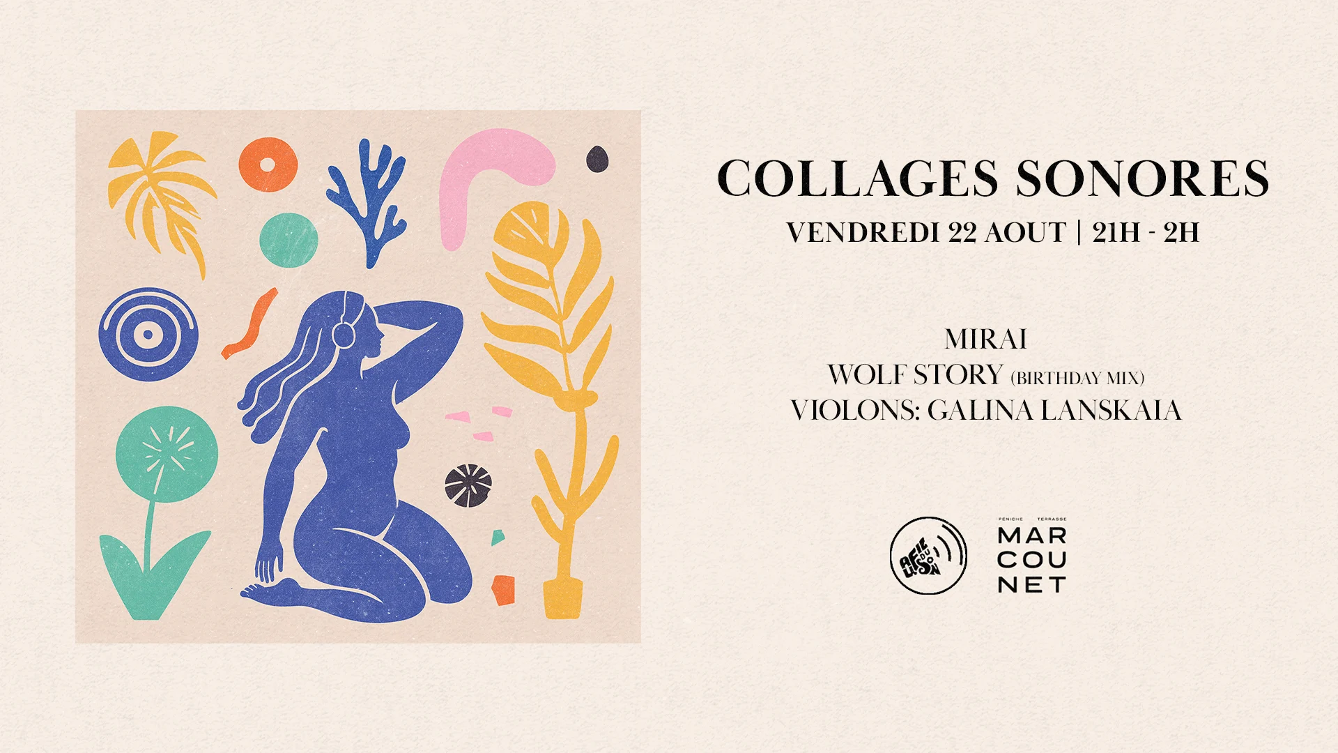 Collages Sonores : Wolf Story Birthday MIX, Mirai (Br) Cover