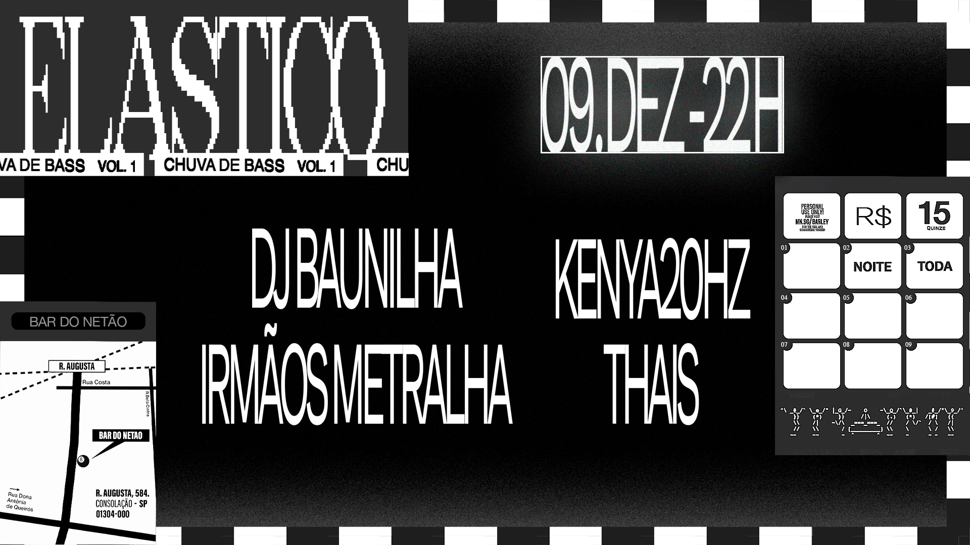 Elástico: Chuva De Bass Vol1. C/ Kenya20hz Cover