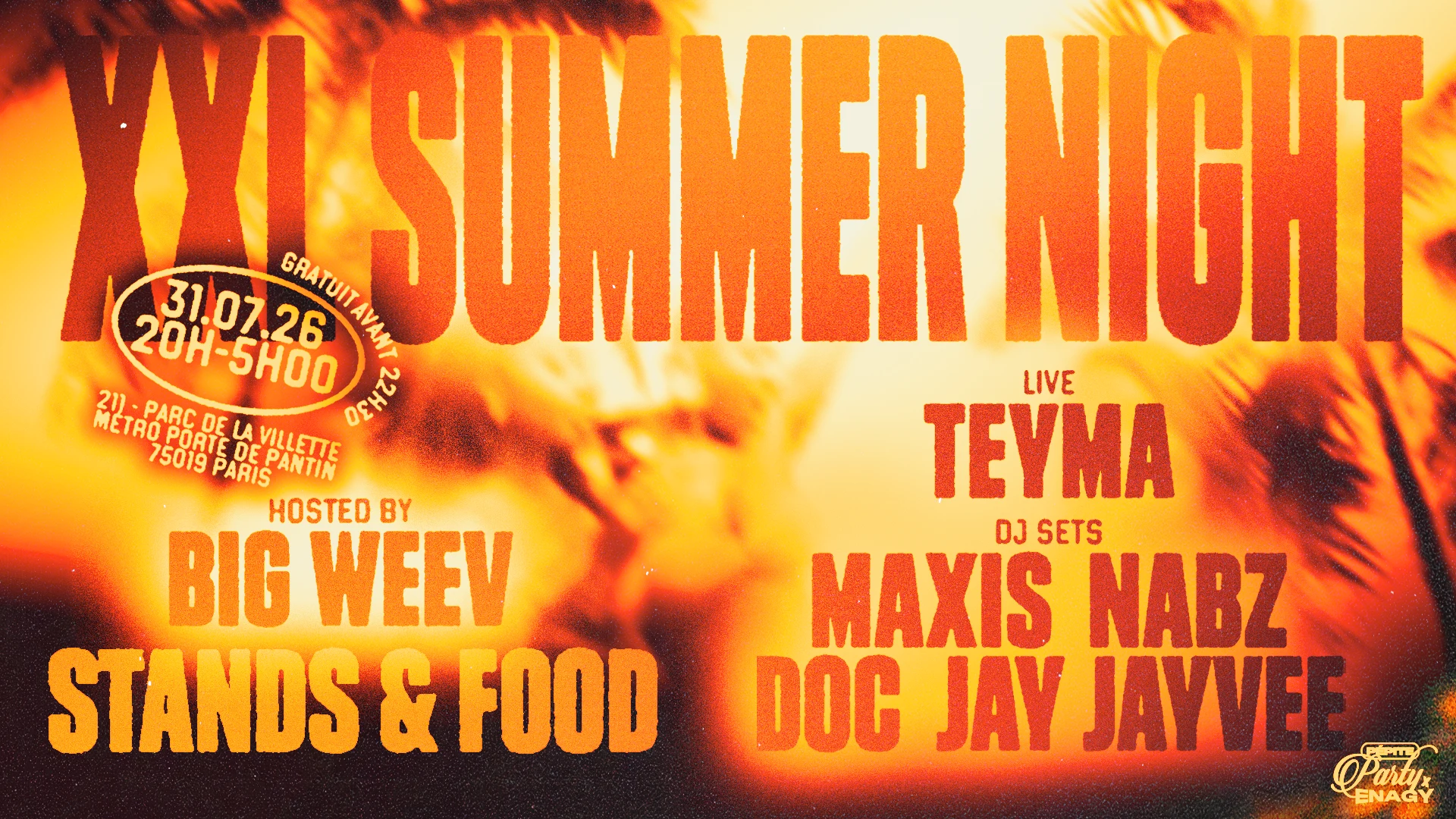 Summer Party Xxl - La Pépite X Enagy Cover