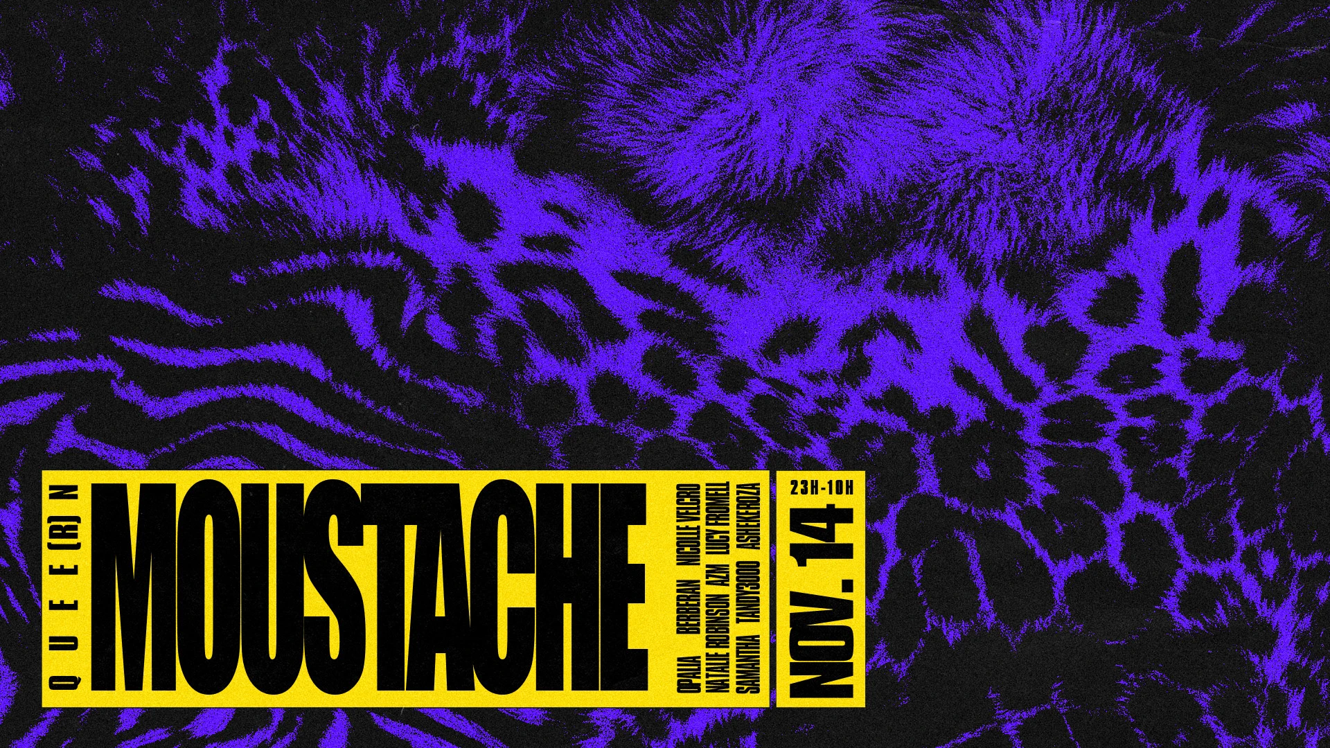 Quee(R)N Moustache: Wild Cover