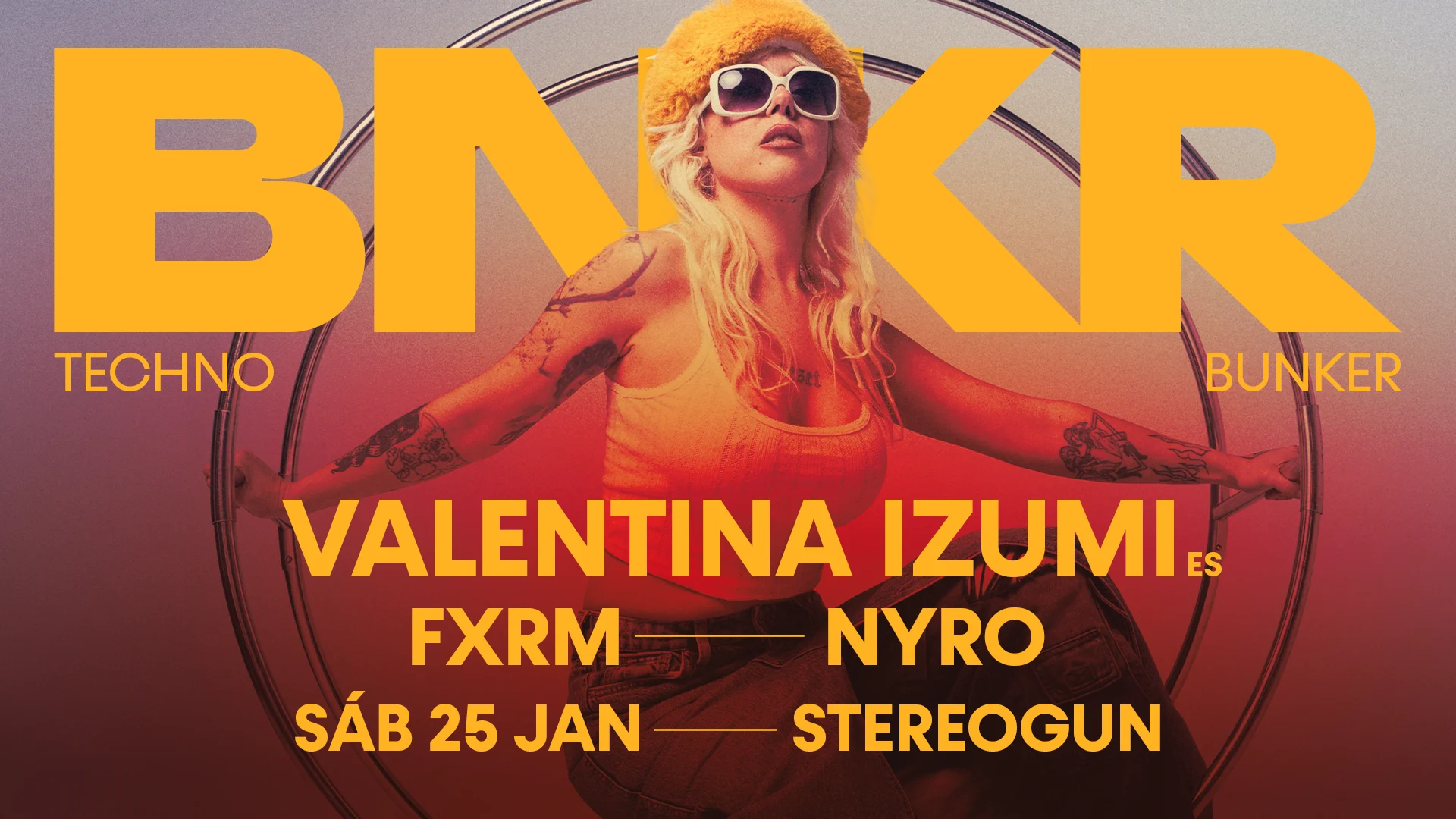 Techno Bunker - Valentina Izumi (Es) Na Stereogun Cover