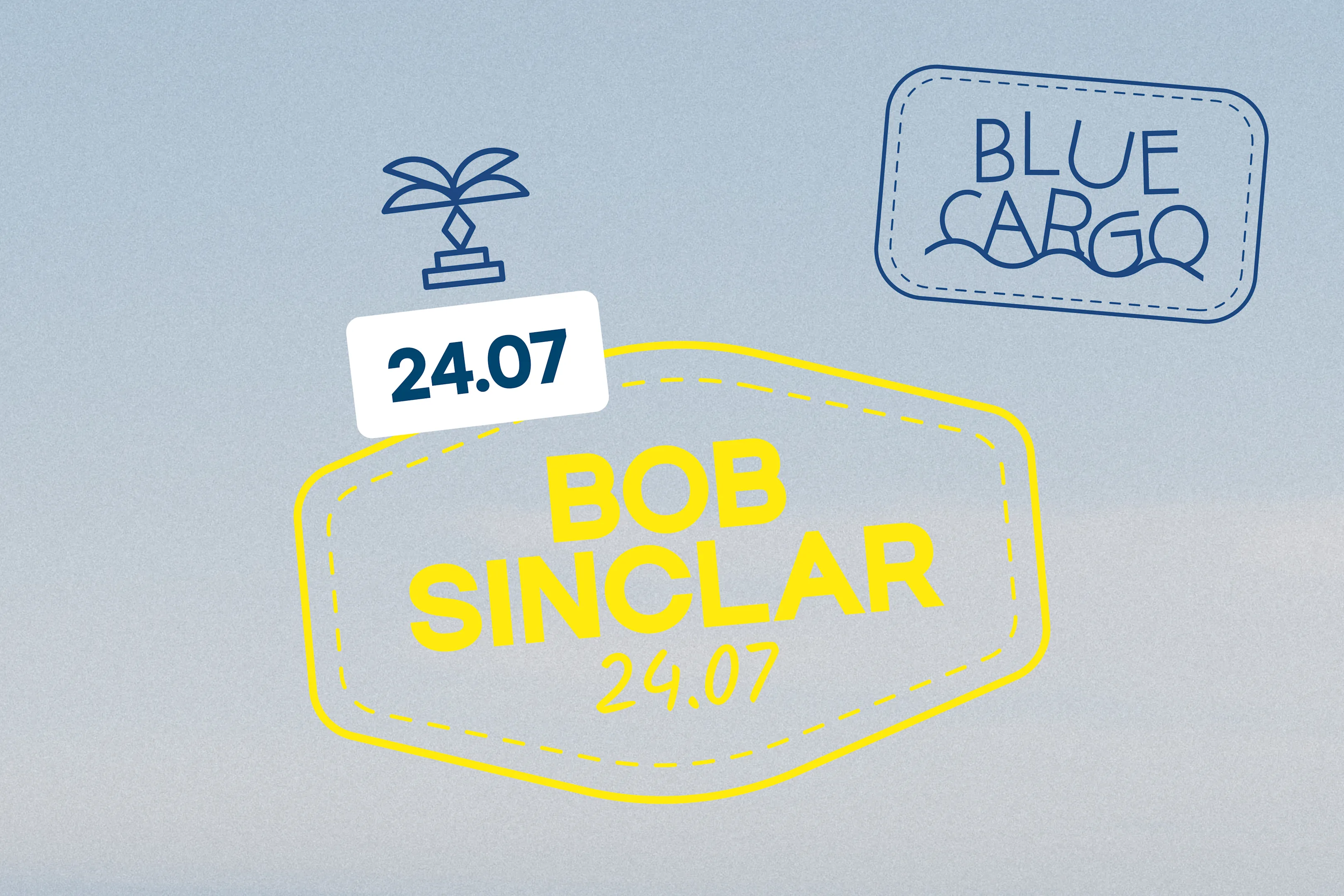 Le Blue Cargo Invite Bob Sinclar Cover