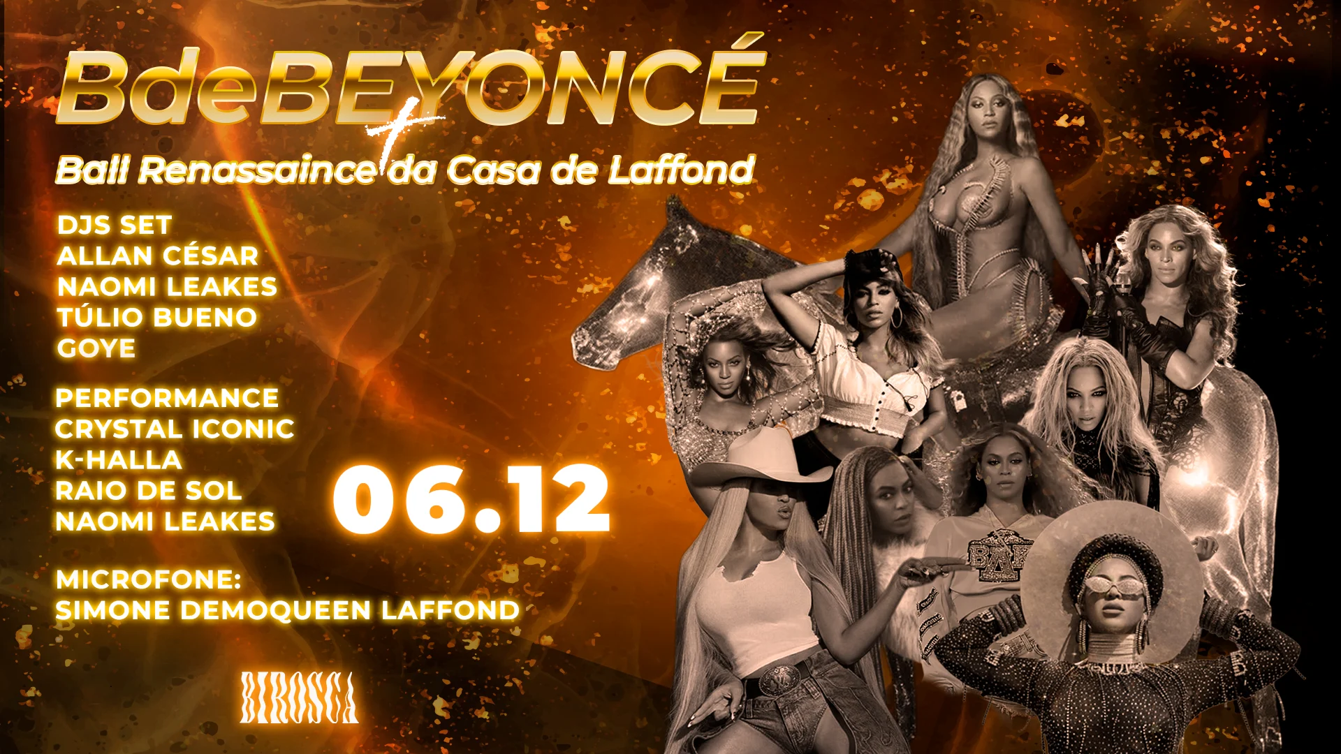 06/12: B De Beyoncé - Ball Renassaince Casa De Laffond Cover