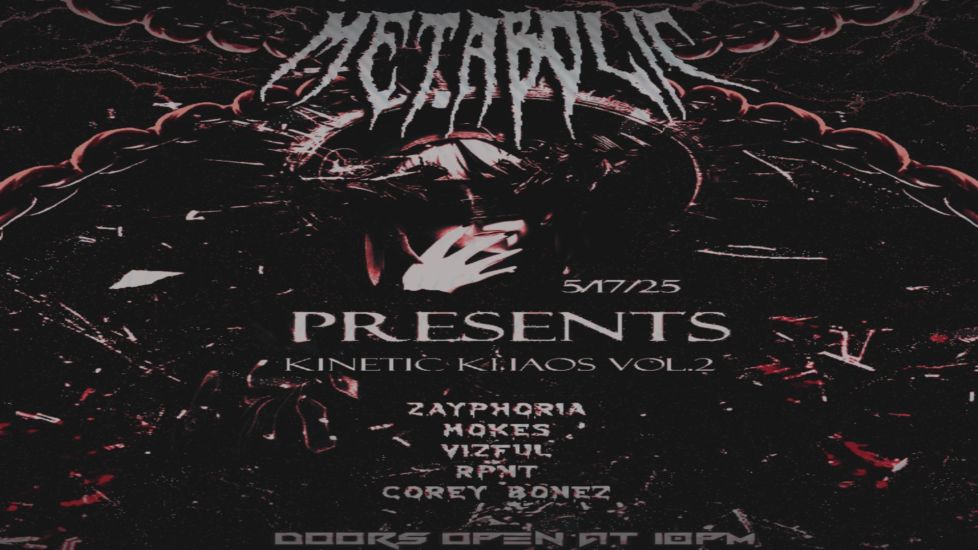 Metabolic: Kinetic Kaos Vol. 2 Cover